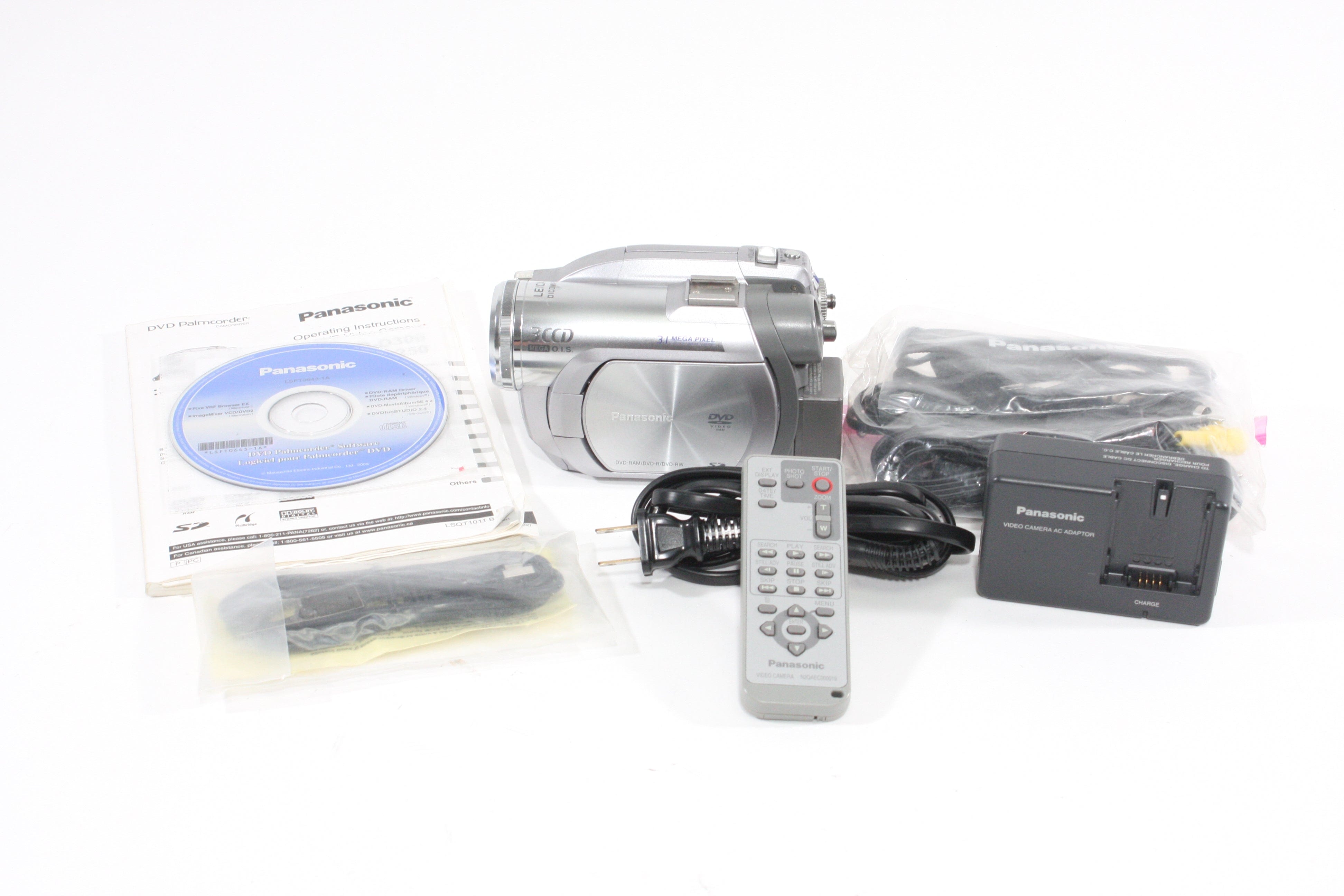 Panasonic VDR-D300-S DVDビデオカメラ Panasonic VDR-D300 DVD