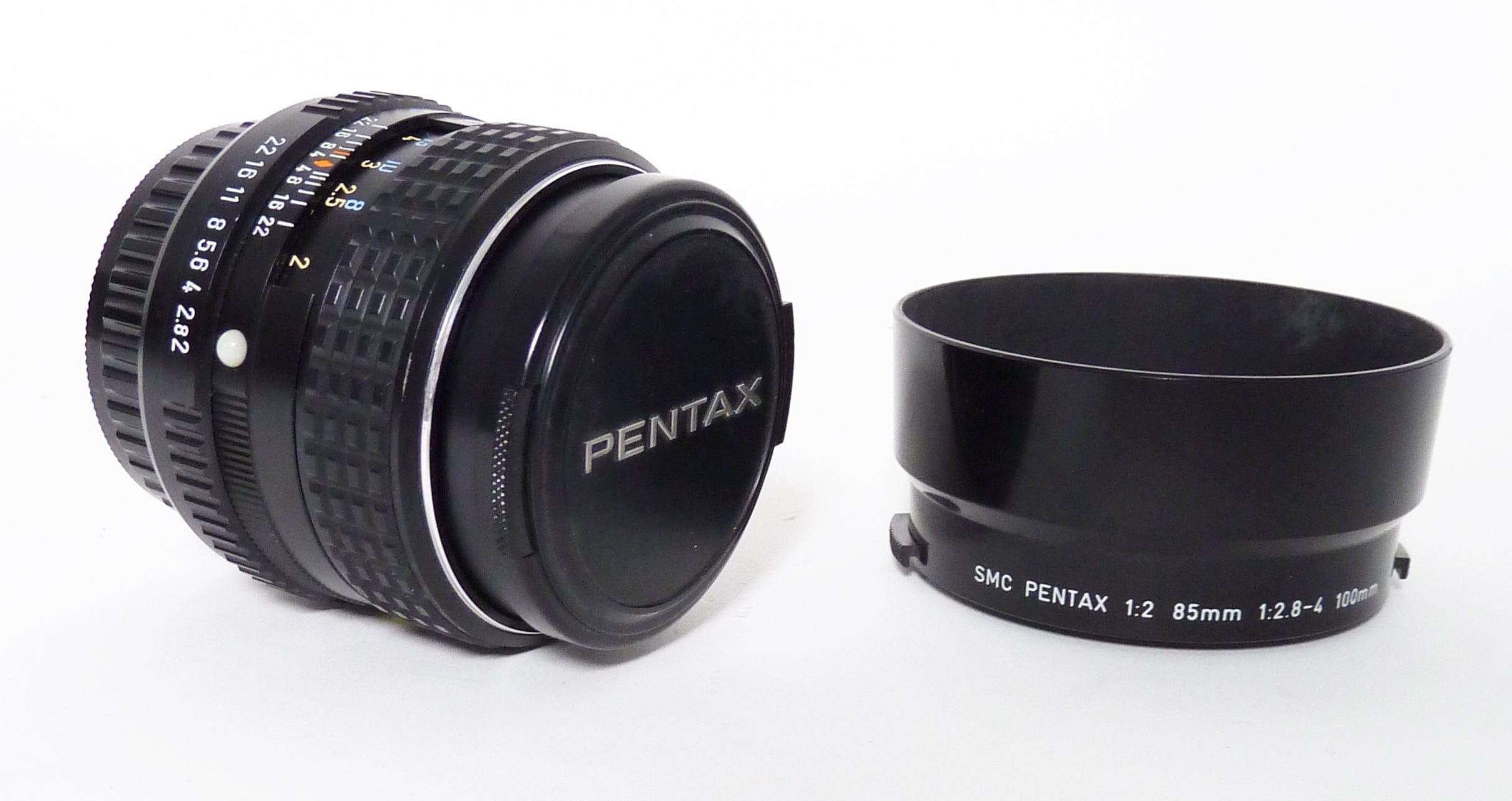 Pentax-M 85mm f2 K Mount Lens with Original Hood – Camera Exchange