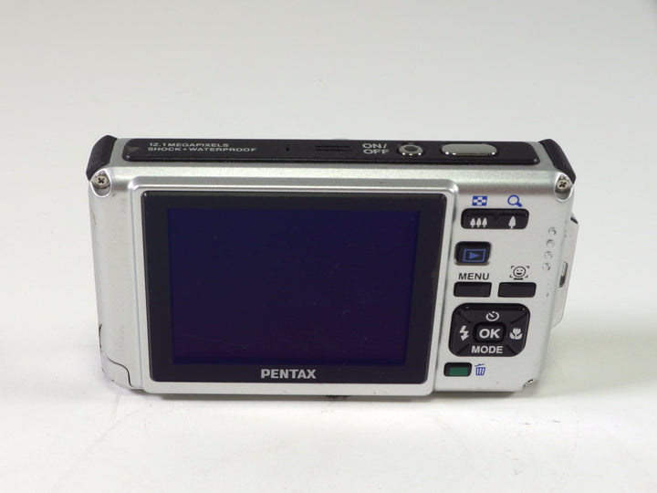 Pentax Optio W80 12MP Digital Camera (Red) Digital Cameras - Digital Point and Shoot Cameras Pentax 4612171