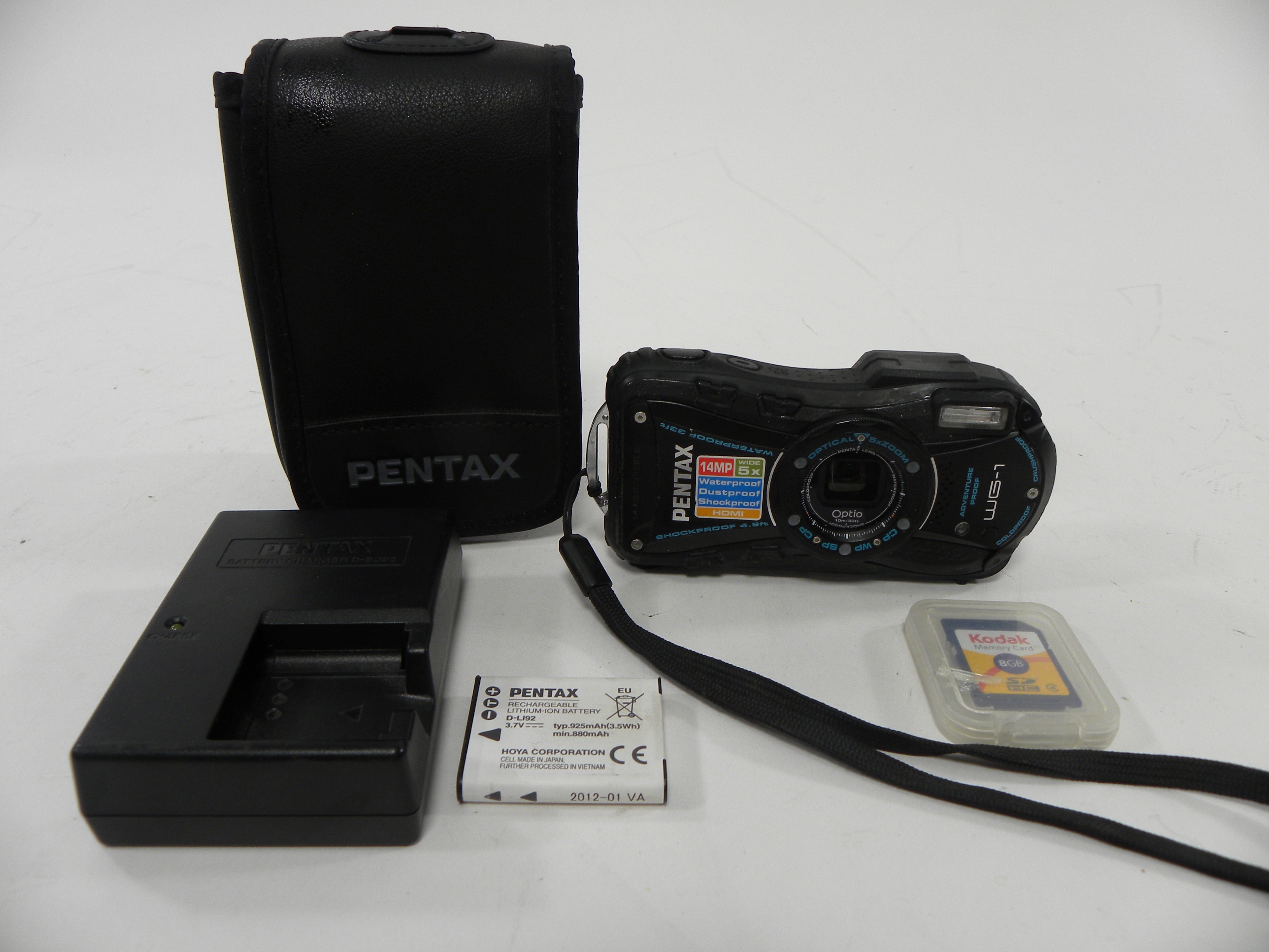 Pentax Optio WG-1 14mp Digital Camera – Camera Exchange