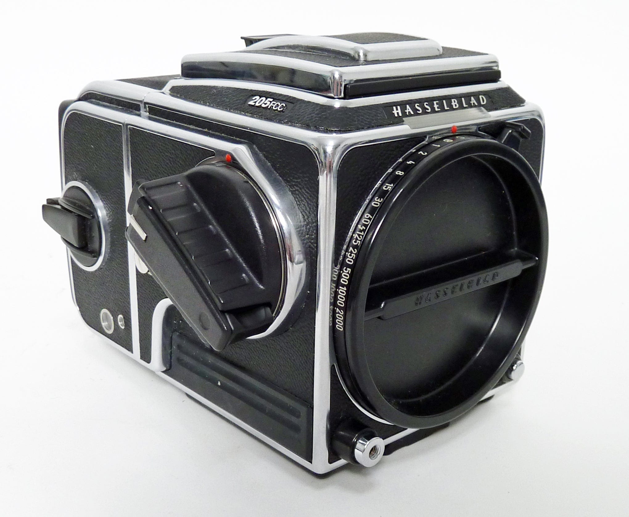 RARE Hasselblad 205FCC Camera with Waist level Finder, E12CC Back,  Acute-Matte Screen and More- Excellent Plus