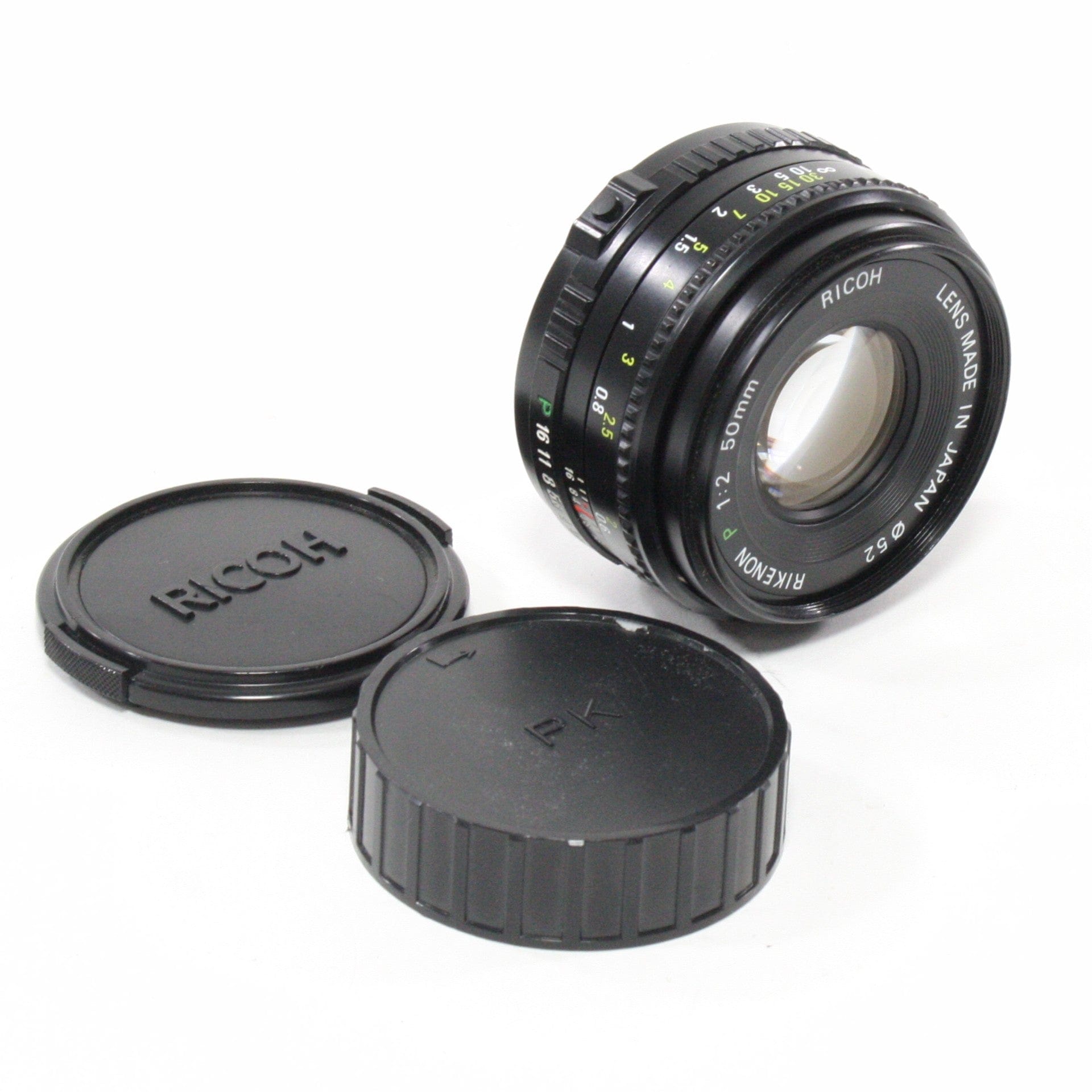 Pentax Rikenon P 50mm F2 PENTAX MX シルバー レンズRIKENON P 50mm