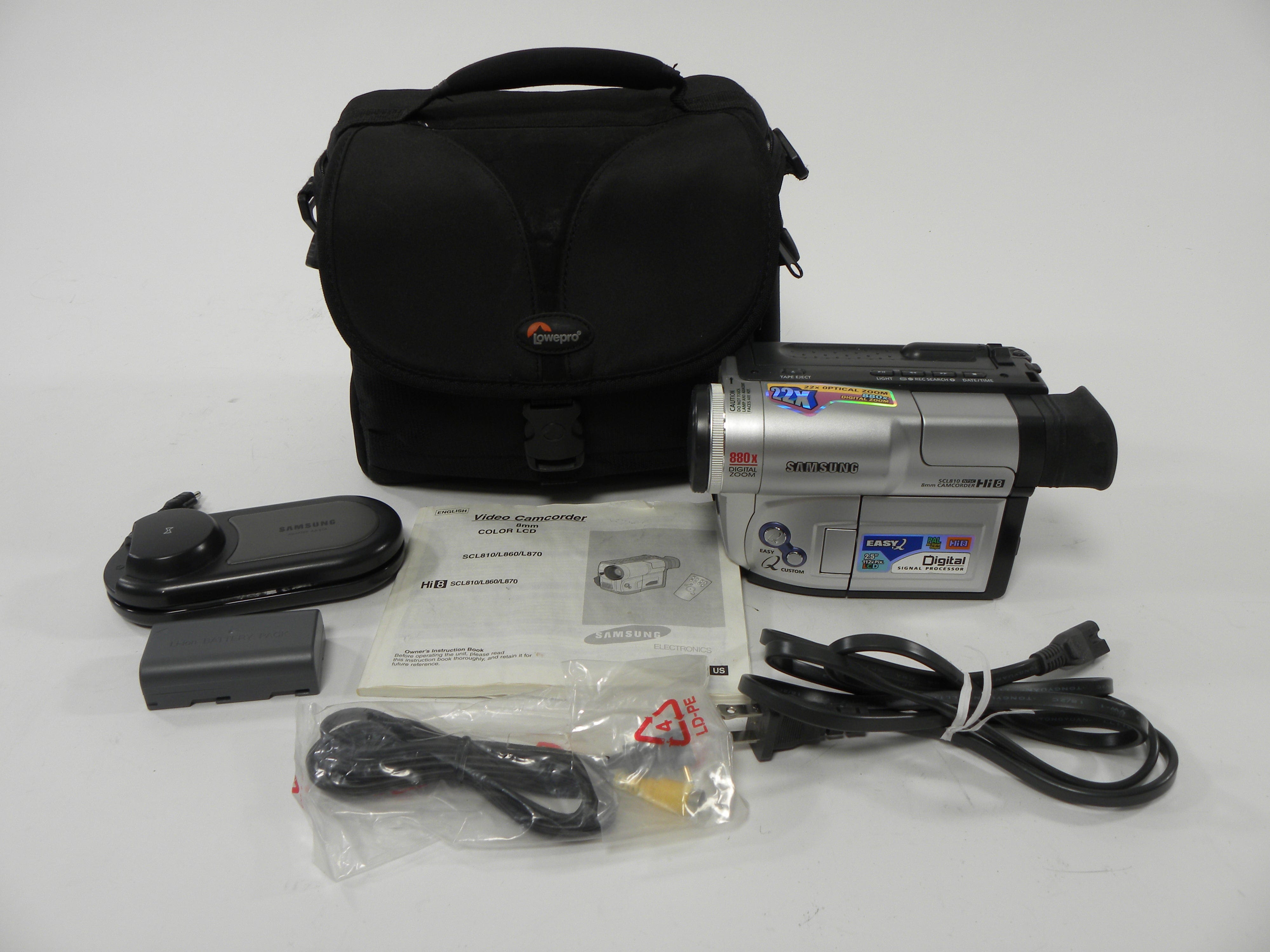 Samsung SCL810 Hi8 Camcorder – Camera Exchange