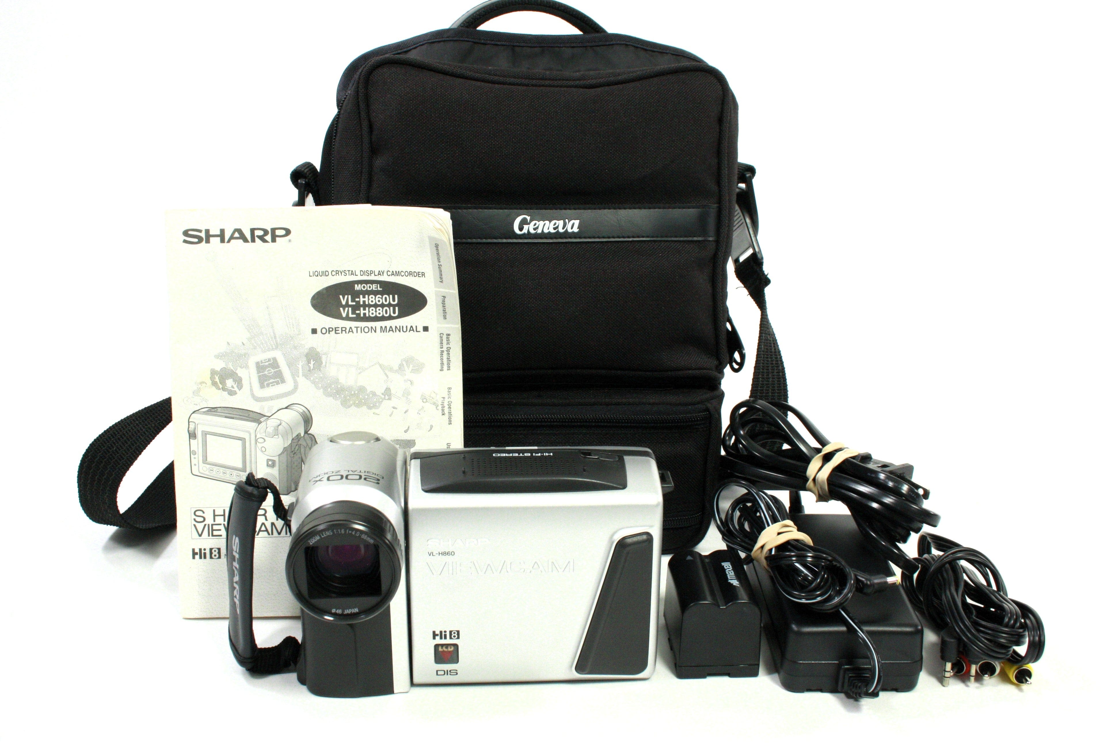 Sharp Hi 8 Viewcam VL-H860 – Camera Exchange