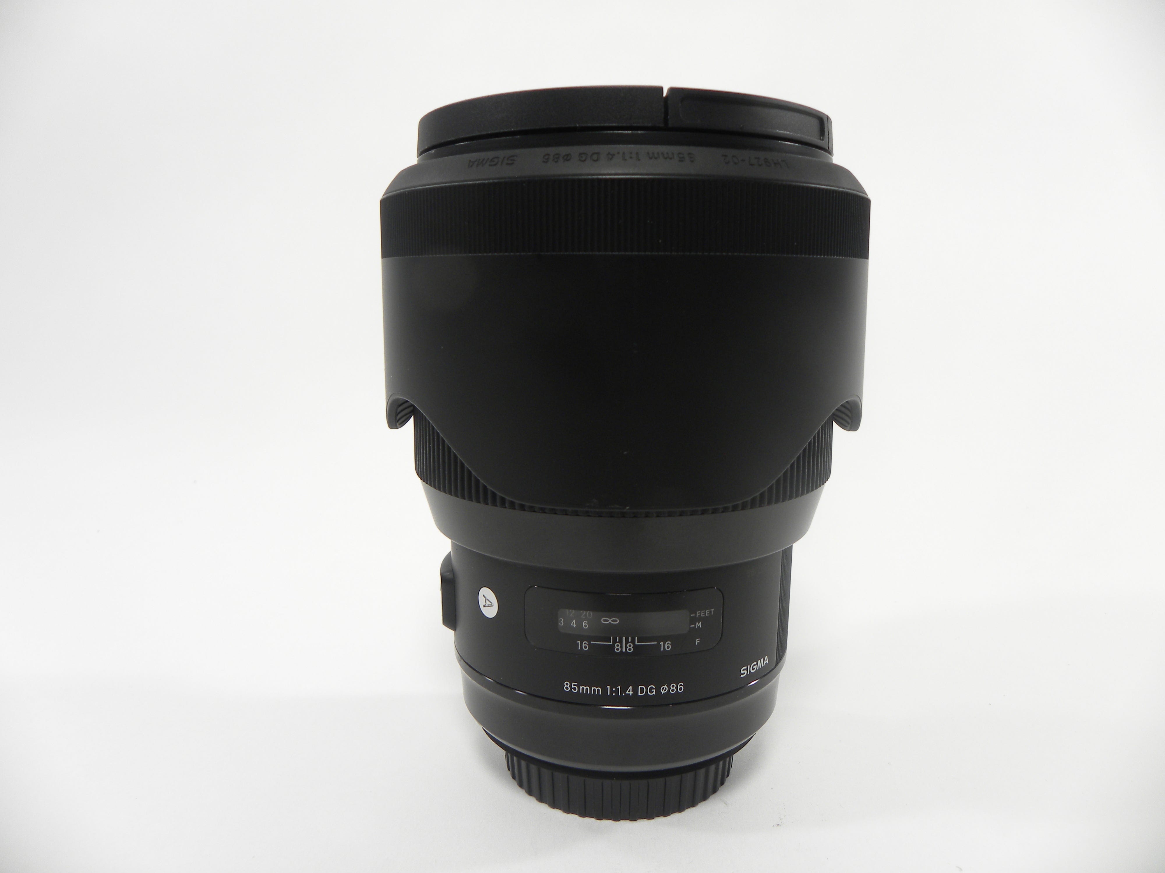 Sigma DC ART 85mm f1.4 Canon EF Mount – Camera Exchange