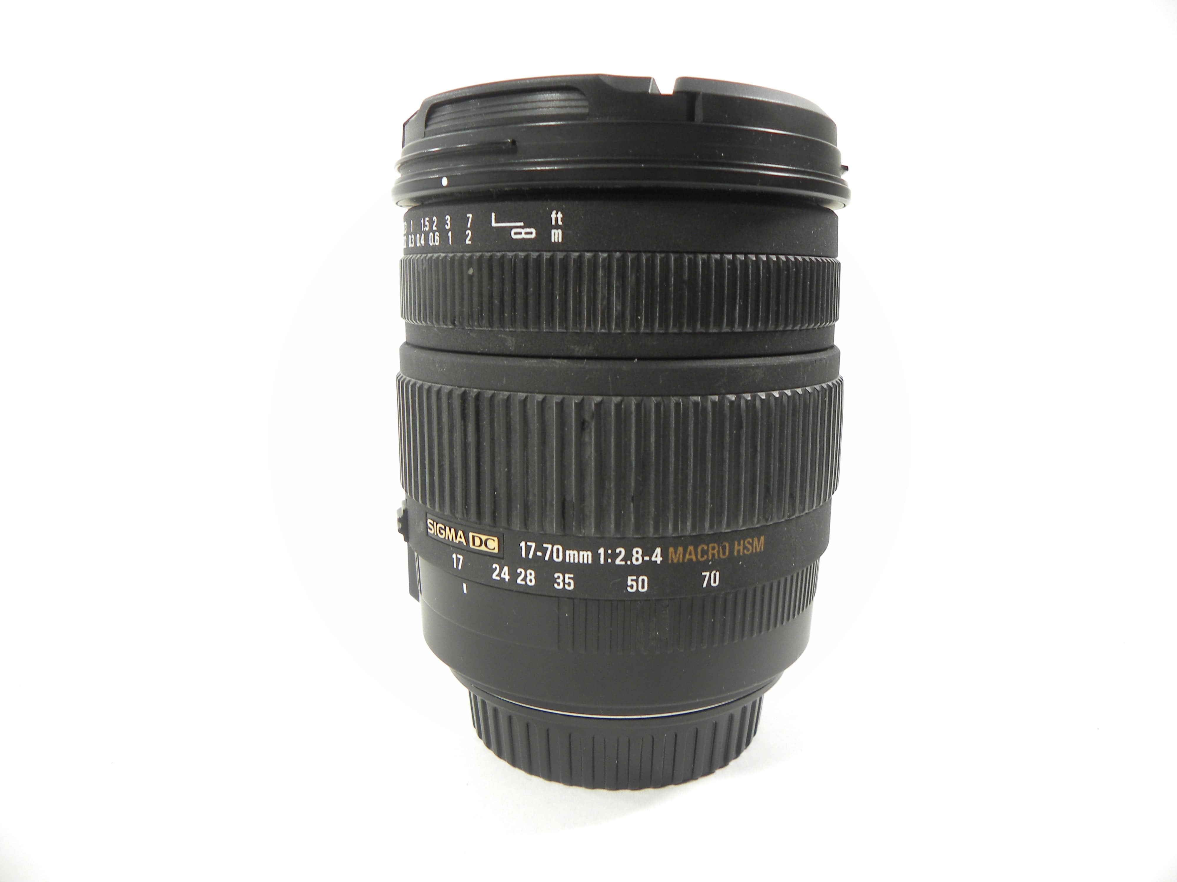 Sigma DC OS HSM Macro 17-70mm f2.8-4 Canon EF-S Mount – Camera 