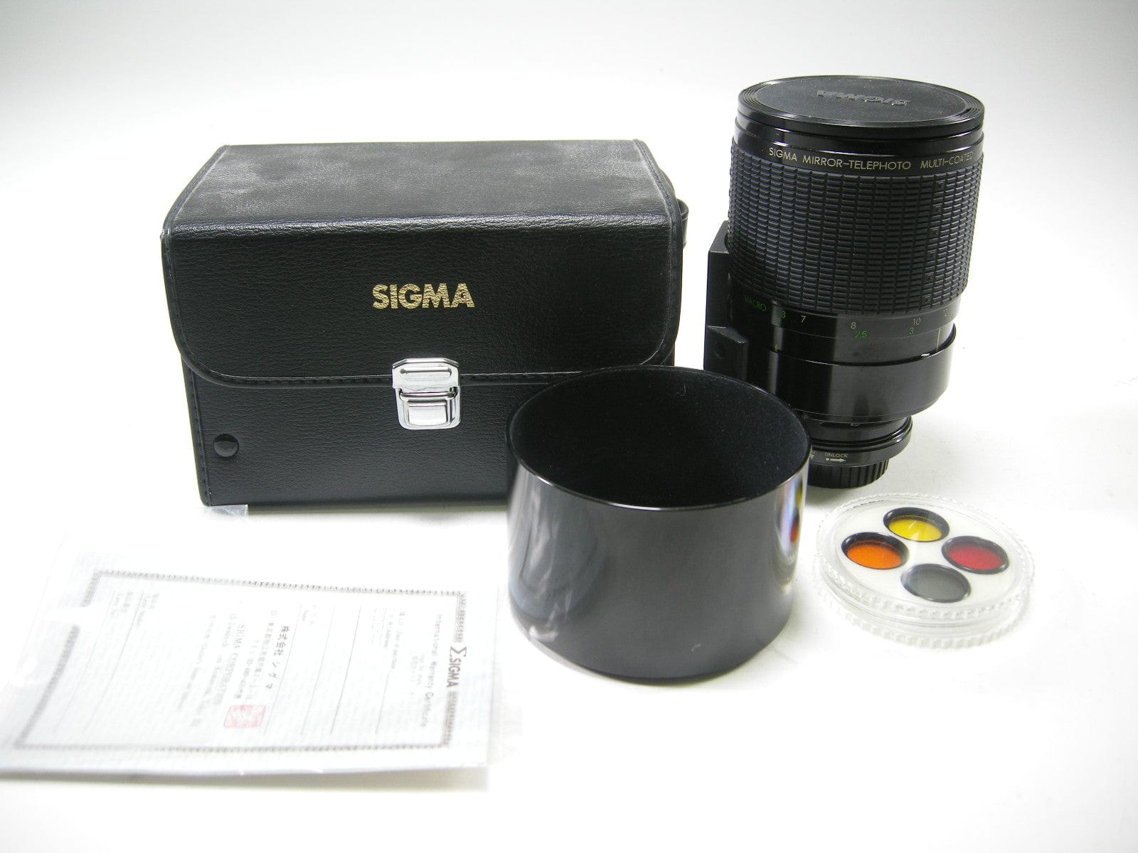 Sigma Mirror-Telephoto MC 600mm f8 Canon FD – Camera Exchange
