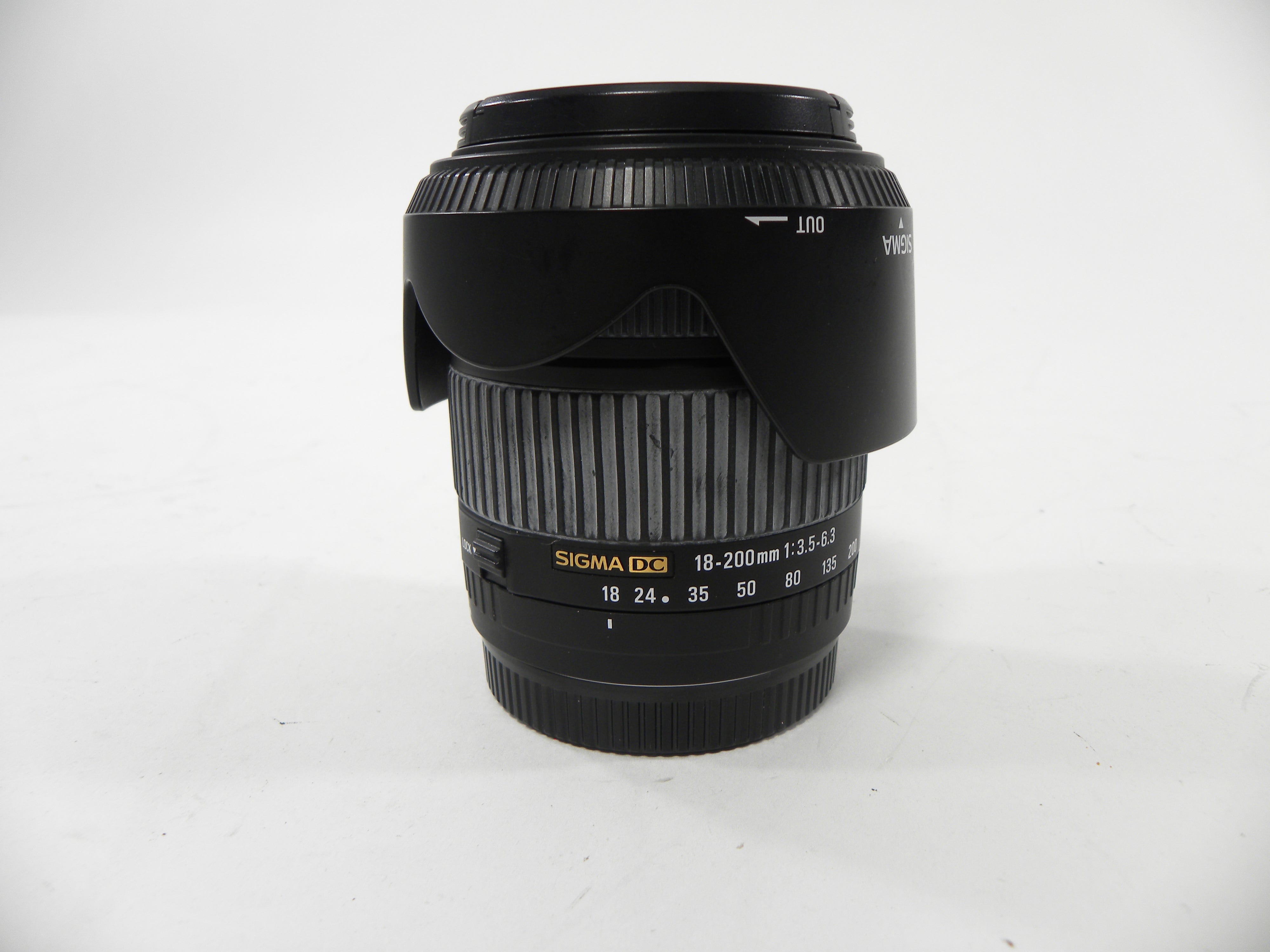 18 200mm Sigma Zoom Lens For Canon Sigma Zoom Lens 18 Mm 200 Mm DC OS