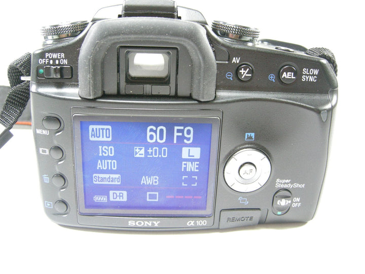 Sony a100 10.2mp Digital SLR w/ DT Macro 18-70 f3.5-5.6 Digital Cameras - Digital SLR Cameras Sony 730041