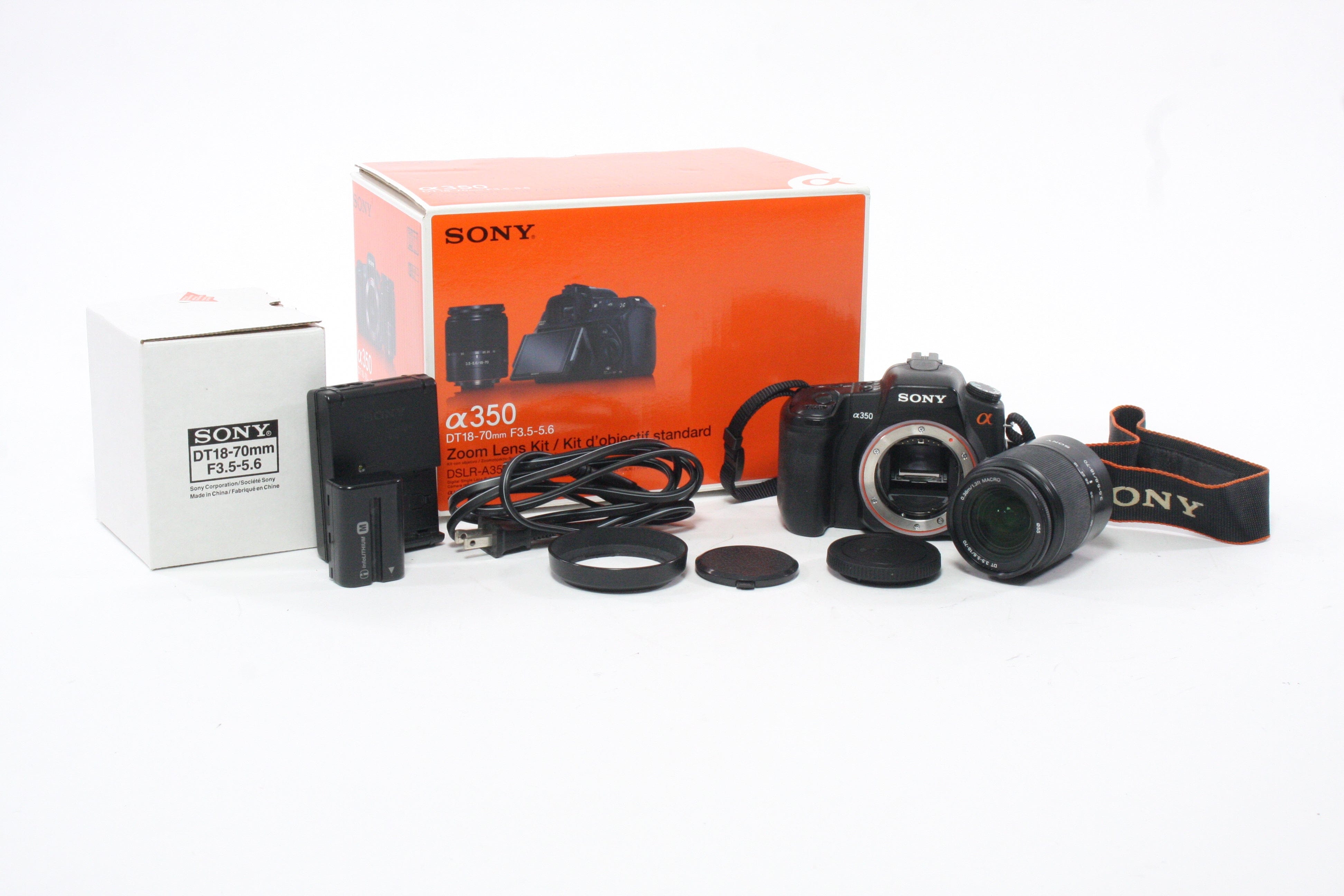 Sony a350 DSLR Camera with 18-70mm f/3.5-5.6 DT Lens A Mount