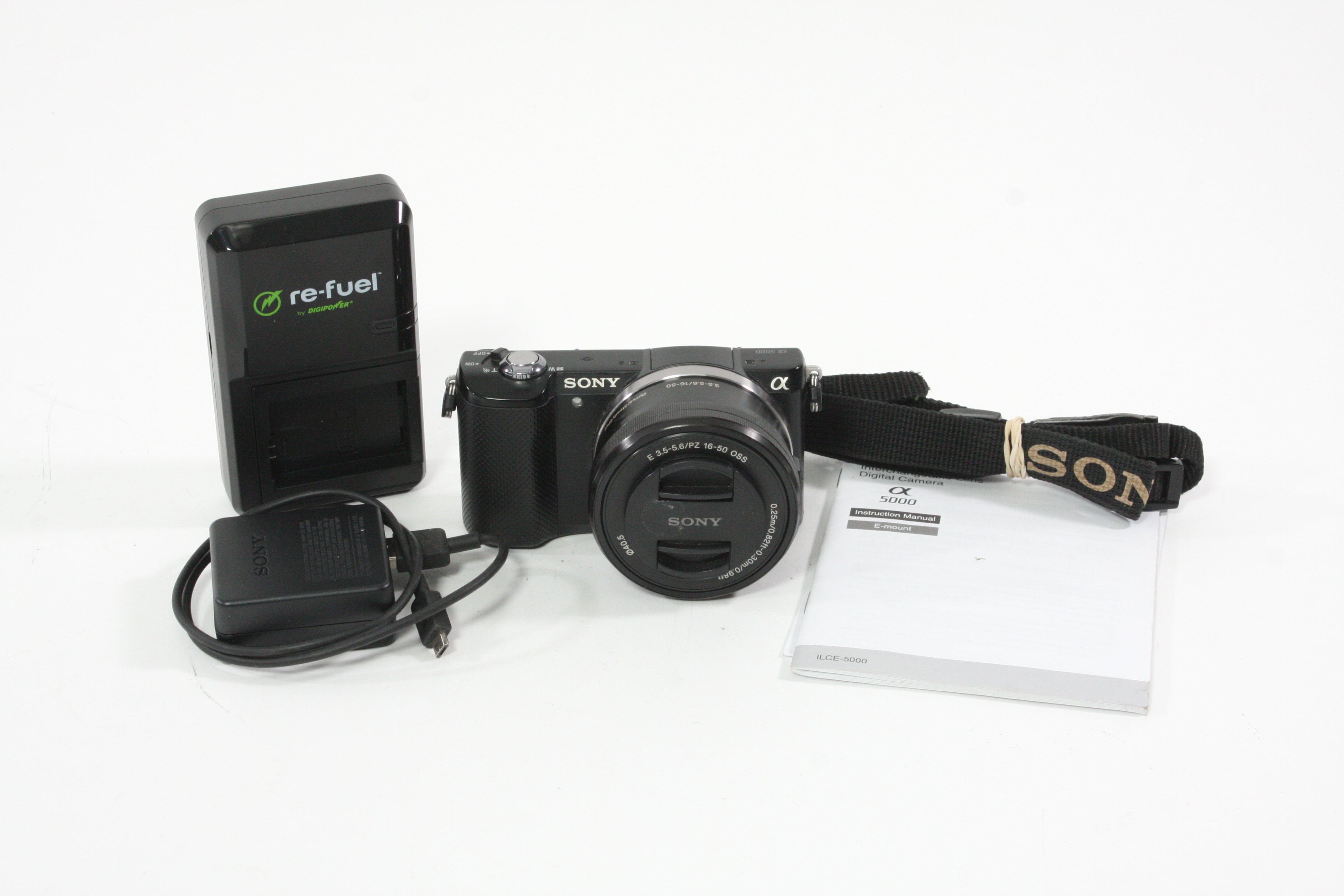 Sony Alpha a5000 Camera with Mirrorless Digital 16-50mm A5000 Lens 