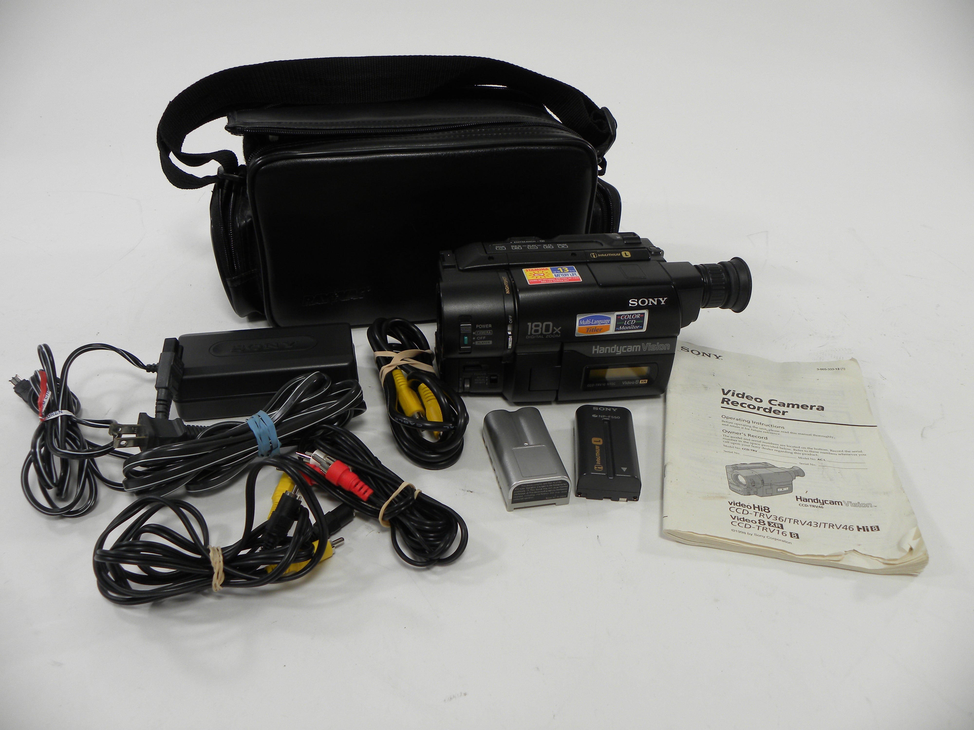 Sony CCD-TRV16 Video 8 XR Handycam Camcorder – Camera Exchange