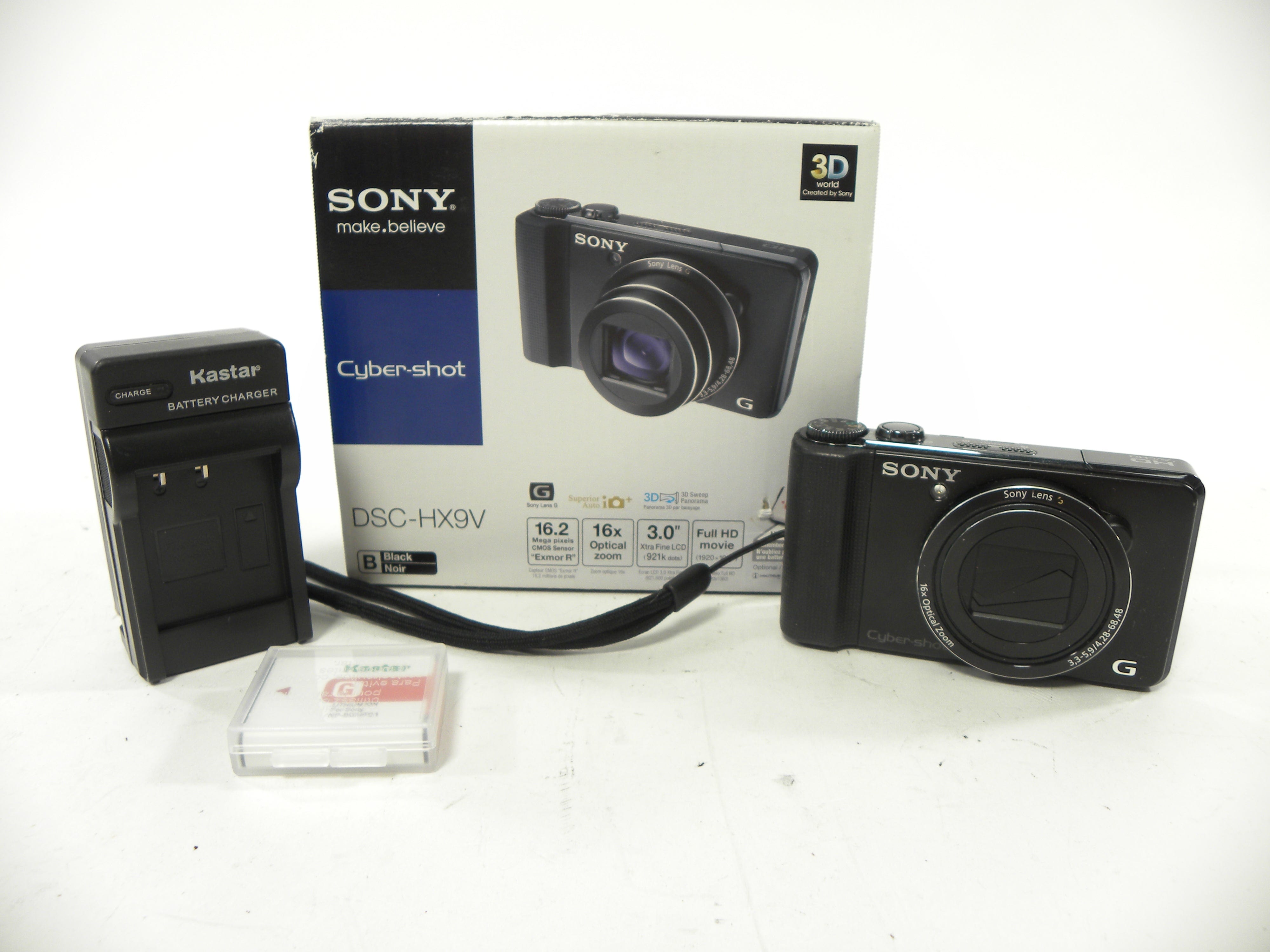Sony Cyber Shot DSC-HX9V 16.2mp Digital Camera – Camera Exchange