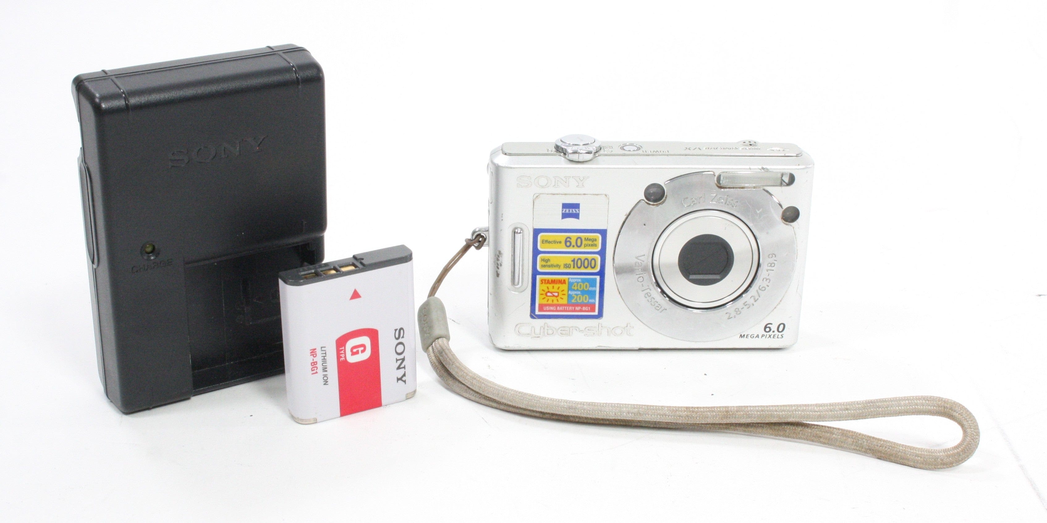 Sony Cyber-shot DSC-W30 Point-and-Shoot Digital Camera 3x Zoom 6.0 