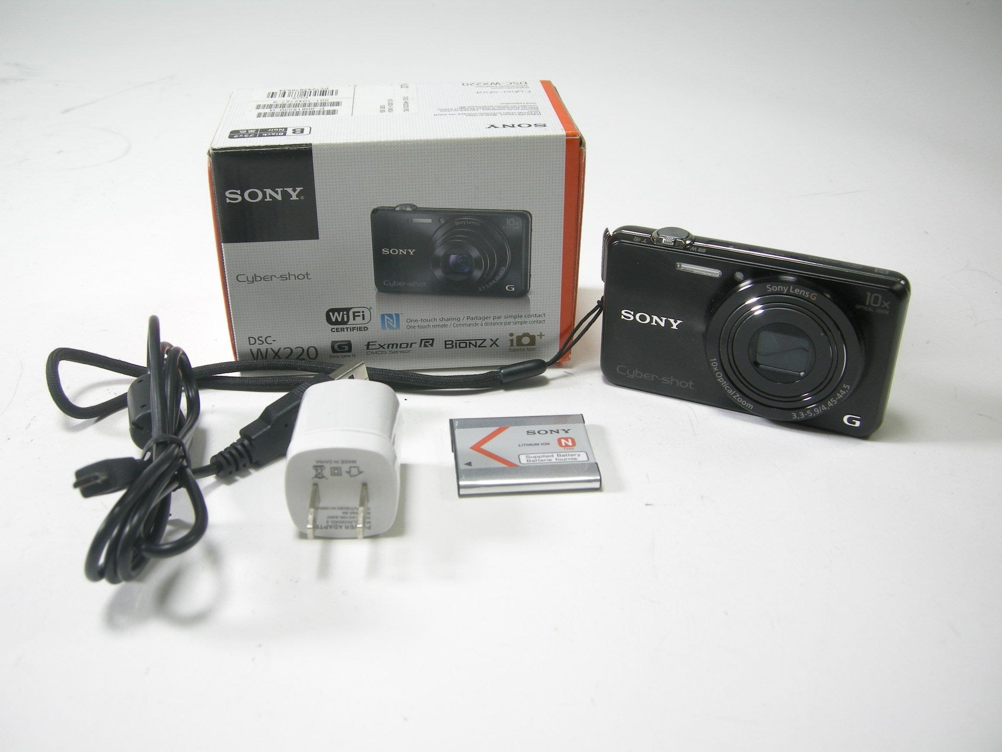Usb Dsc Wx 220 For Sony Cybershot DSC-WX500, DSC-HX50V, DSC-WX50, DSC-WX70, DSC