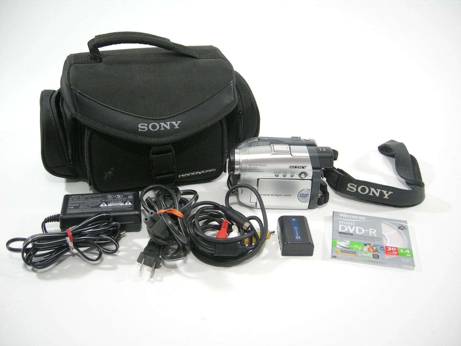 SONY HANDYCAM DCR-DVD201 箱付 Sony DCR-DVD201E DVD Camcorder – Retro Camera Shop