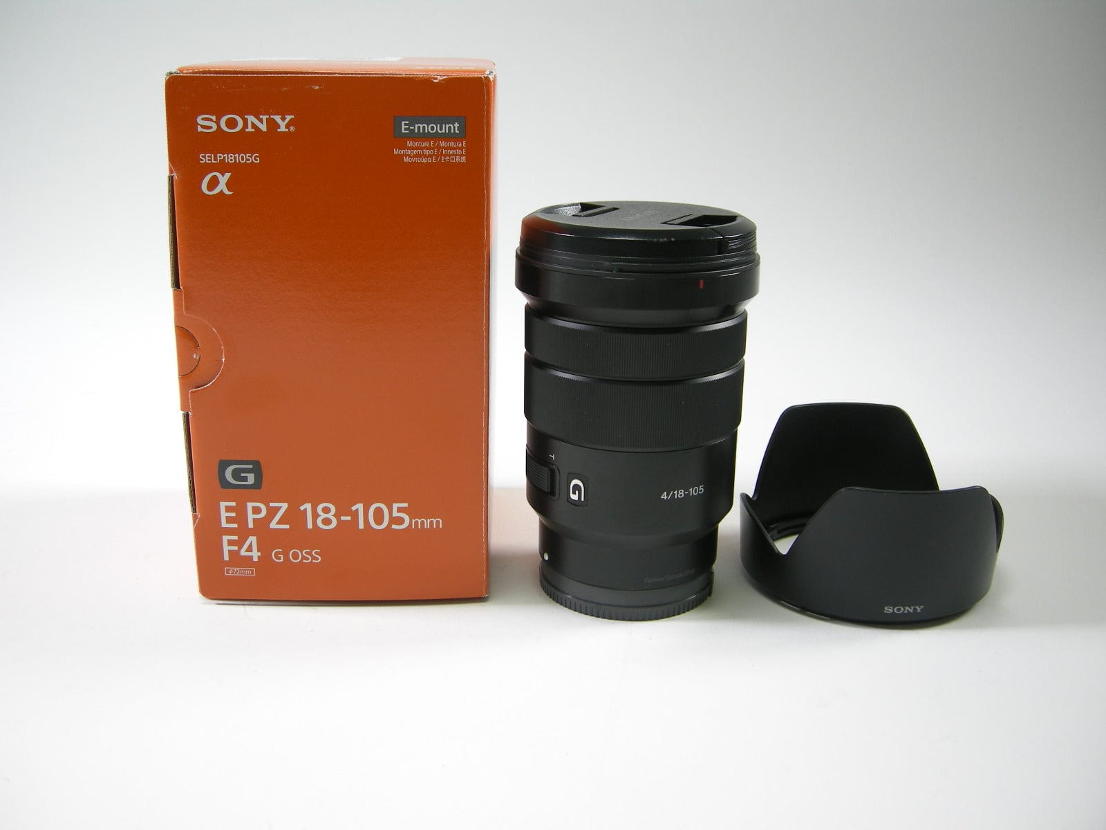 Sony E Mt. 18-105mm f4 PZ G OSS lens – Camera Exchange