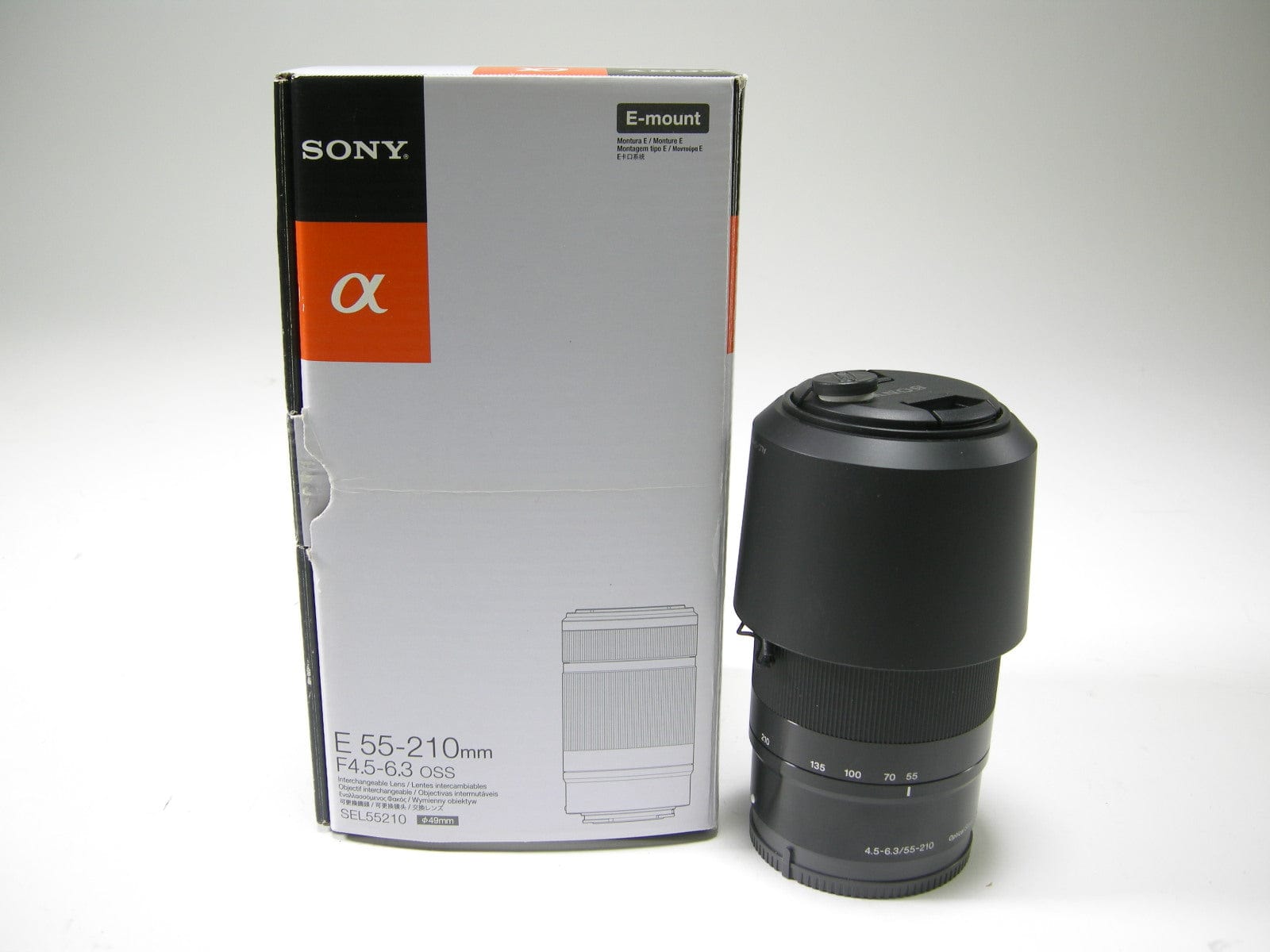 SONY SEL E 55-210 mm F:4,5-6,3 OSS SONY SEL E 55-210 mm F:4,5-6,3 OSS