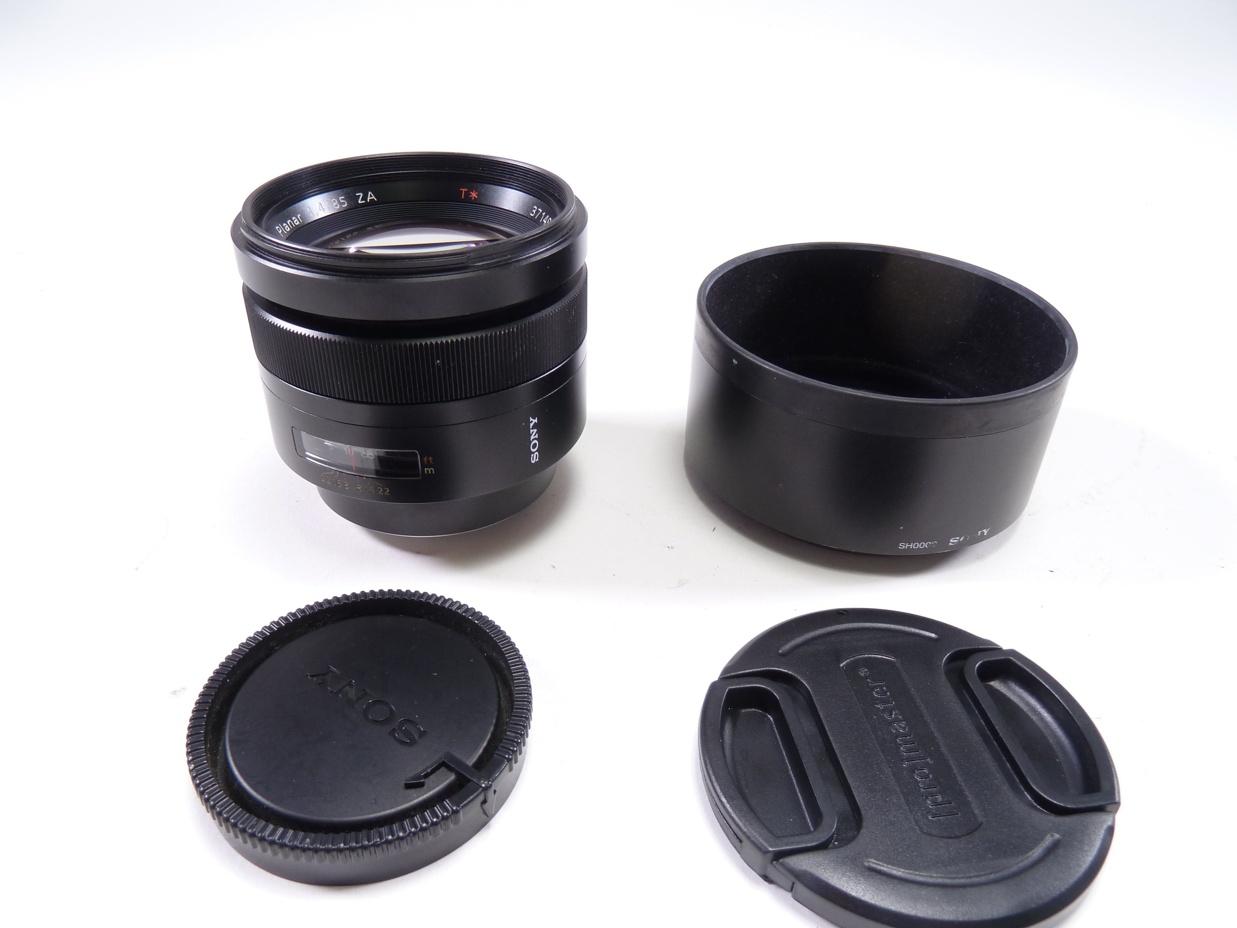 Sony Planar 85mm f1.4 ZA T* A Mt. lens – Camera Exchange