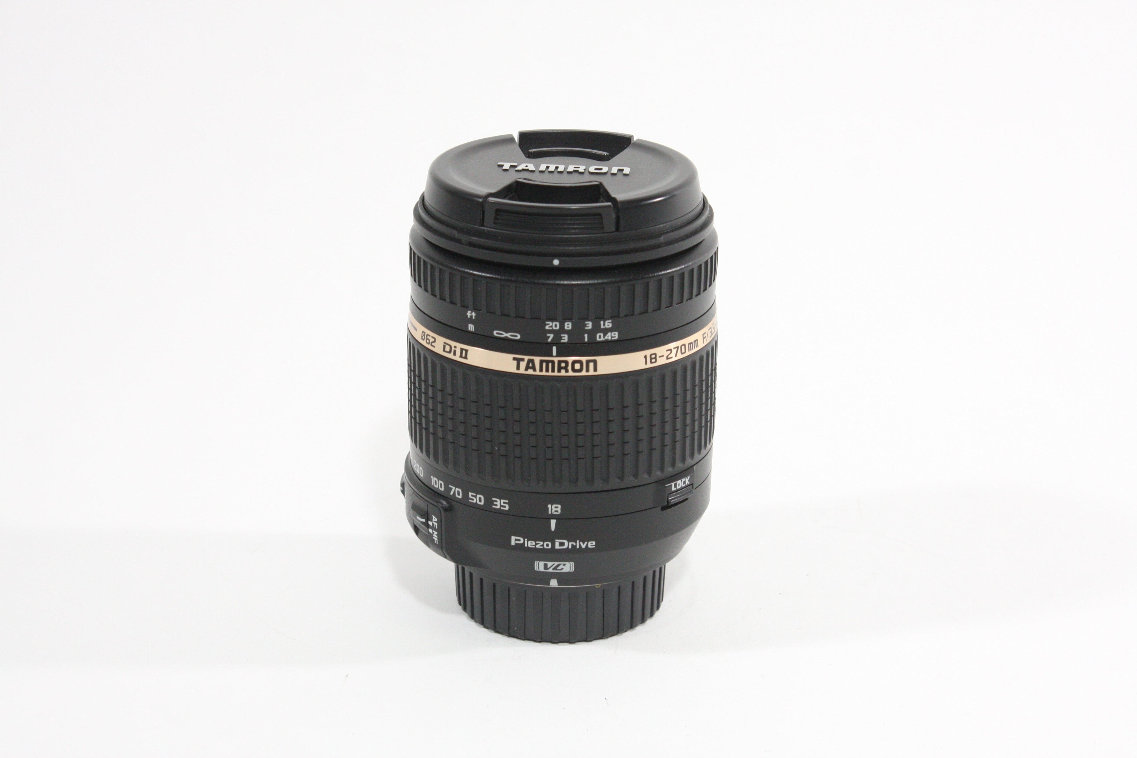 Tamron 18-270mm f/3.5-6.3 VC DiII Piezo Drive B008 for Nikon F DX