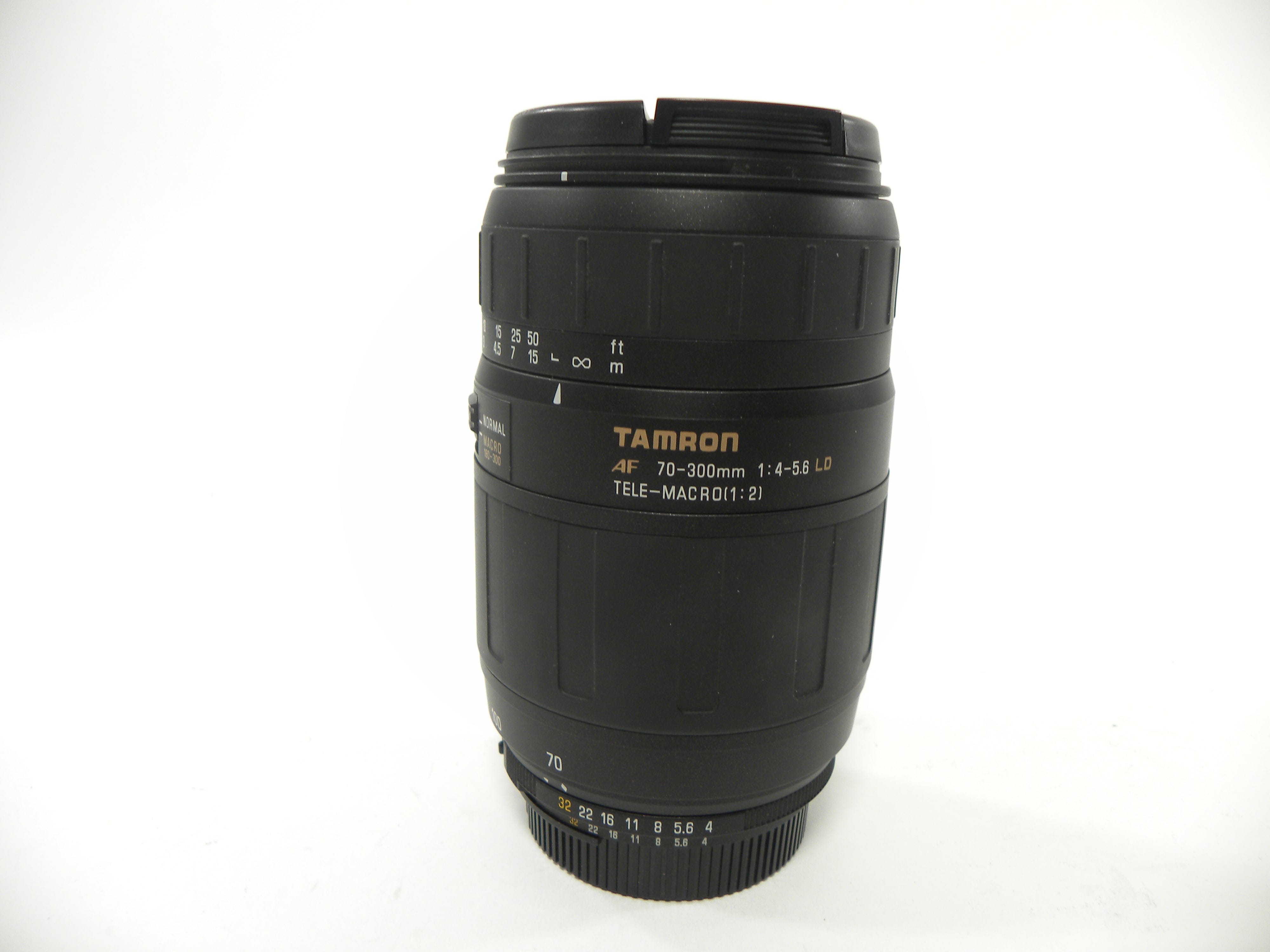 Tamron AF LD 70-300mm f4-5.6 Tele-Macro Nikon F Mount – Camera 