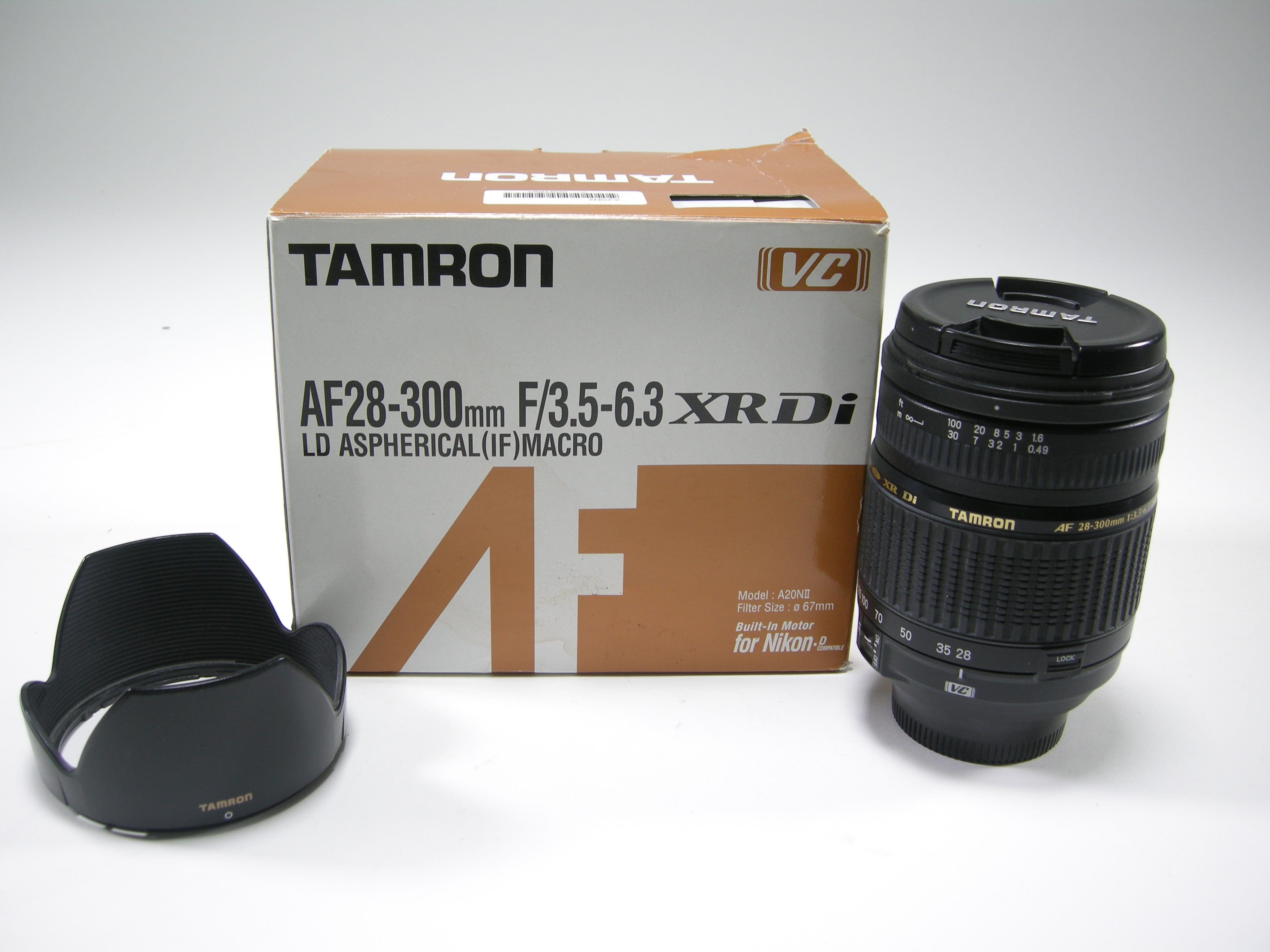Tamron LD XR Di AF 28-300mm f3.5-6.3 IF Macro VC Nikon F – Camera