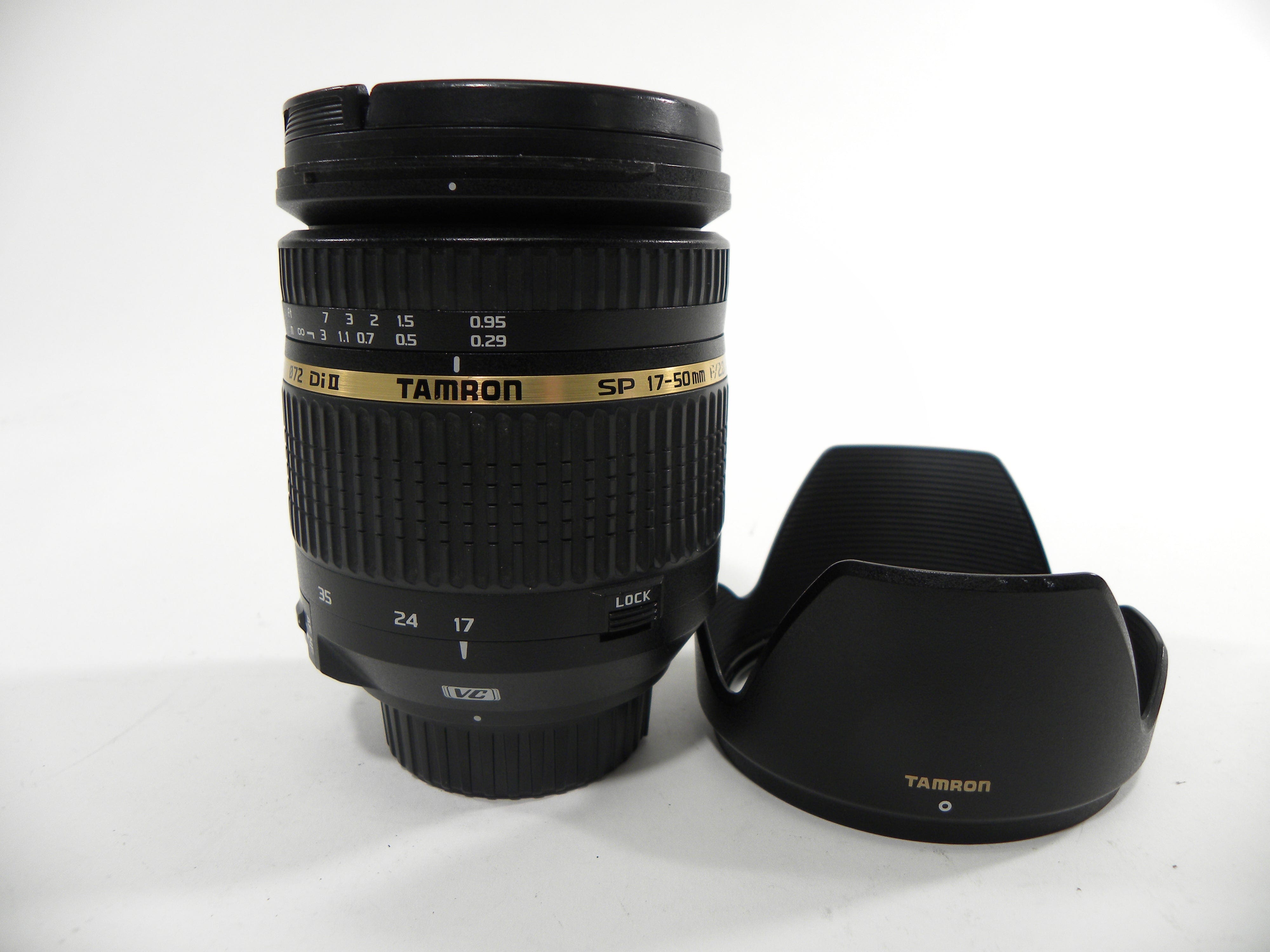 Tamron SP Di II VC 17-50mm f2.8 Nikon F DX mount – Camera Exchange