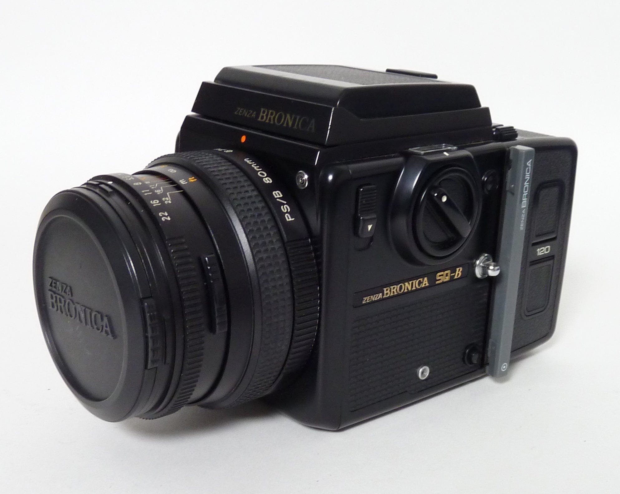 Bronica SQ-B with 80mm F2.8 Lens and Waist Level Finder