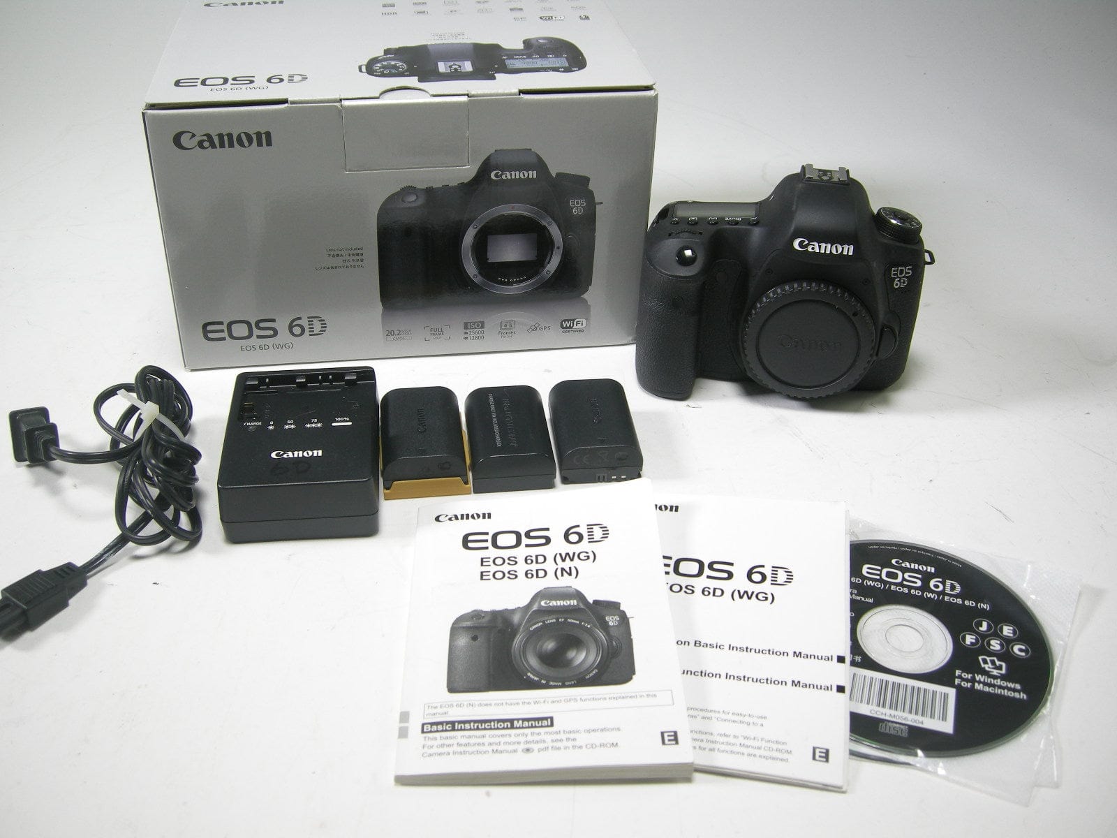 Canon EOS 6D 20.2mp Digital SLR Body Only S/C 1,331 – Camera Exchange