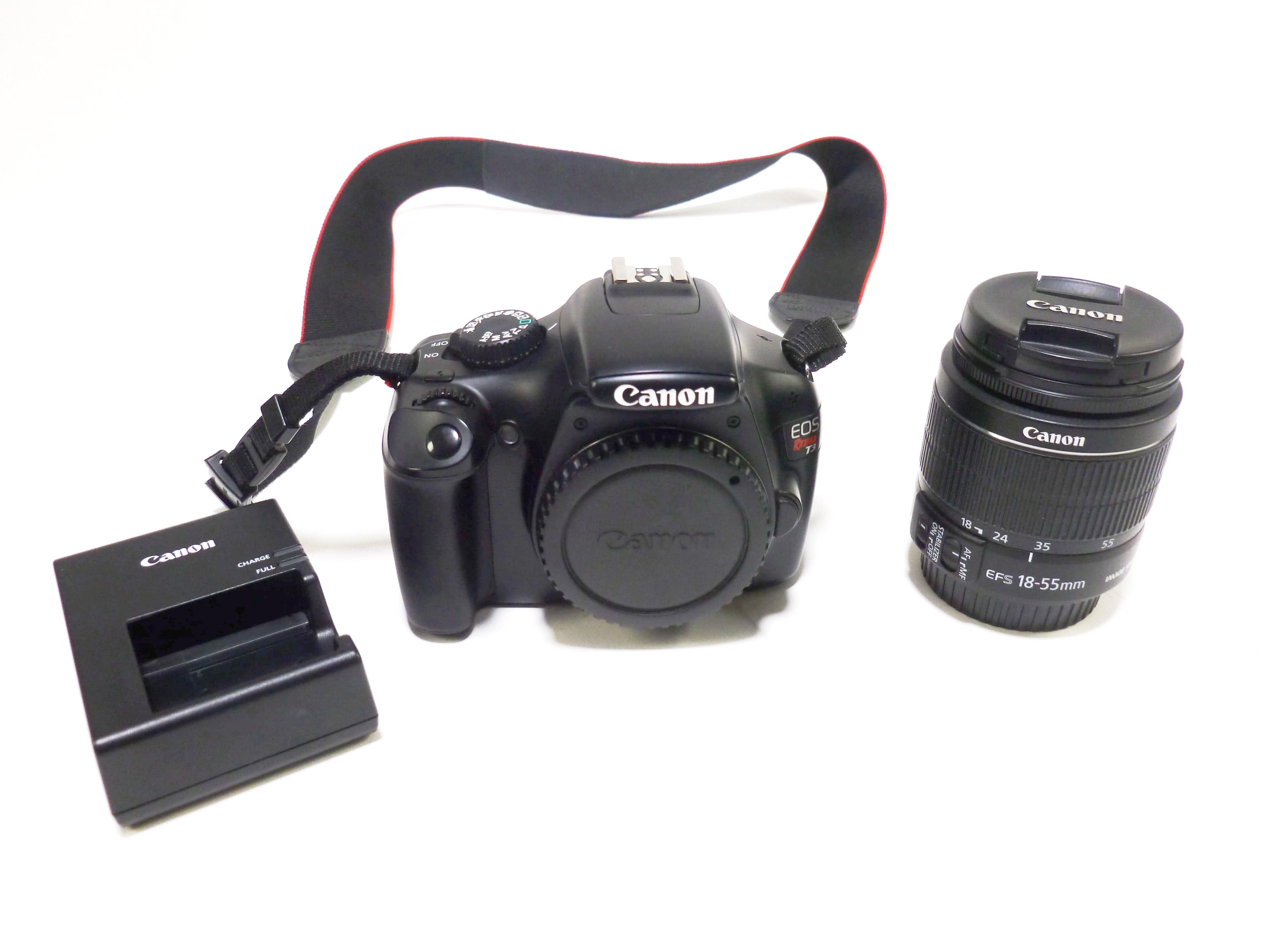 Canon Eos Rebel T3 Shutter Count - 11585 With 18-55mm F 3.5-5.6 Ii Len 