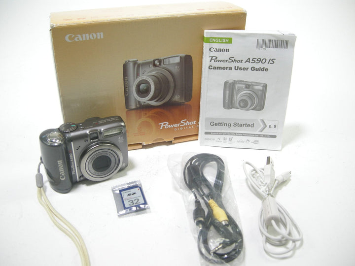 Canon PowerShot A590IS 8.0mp Digital camera Digital Cameras - Digital Point and Shoot Cameras Canon 6622346305