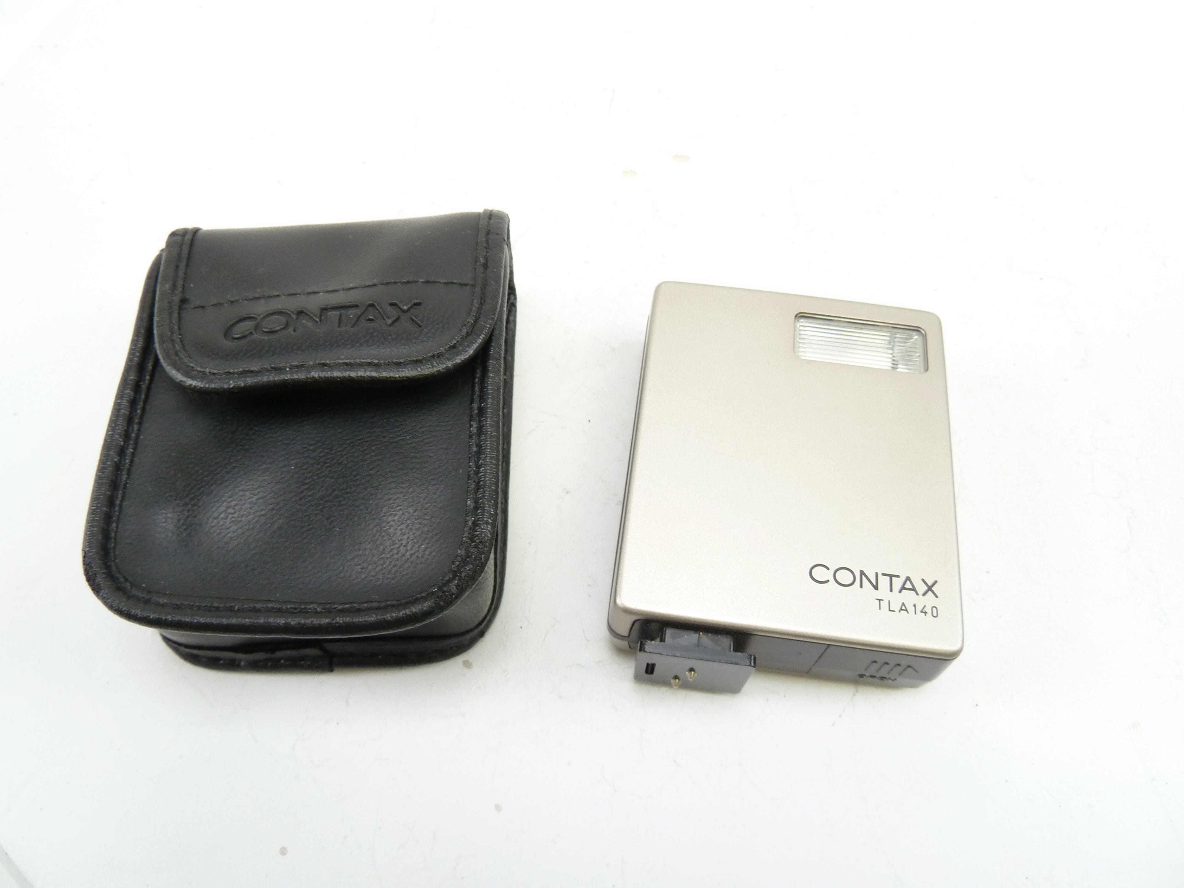 Contax TLA 140 Electronic Flash with case