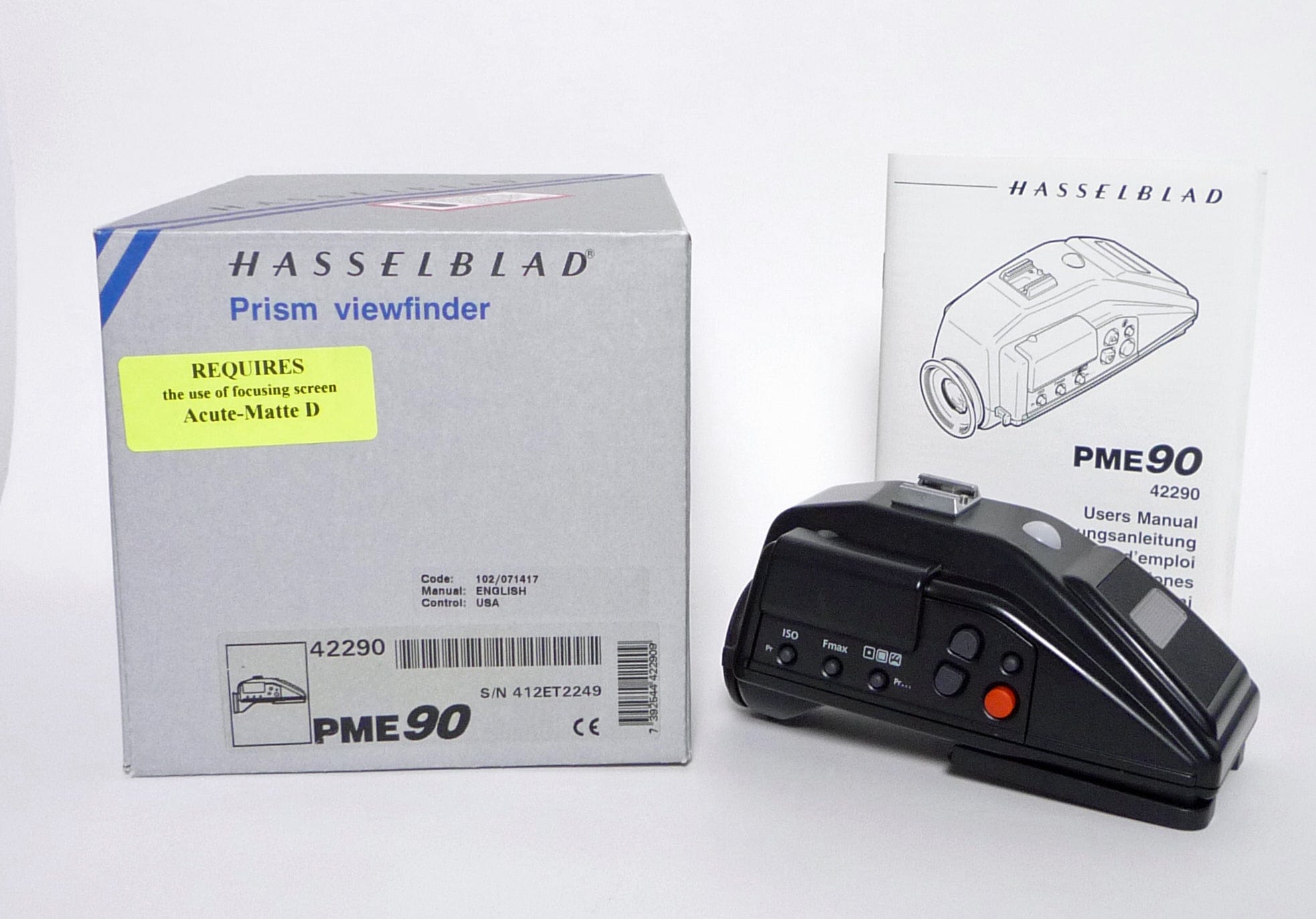 Hasselblad PME90 Prism Finder – Camera Exchange