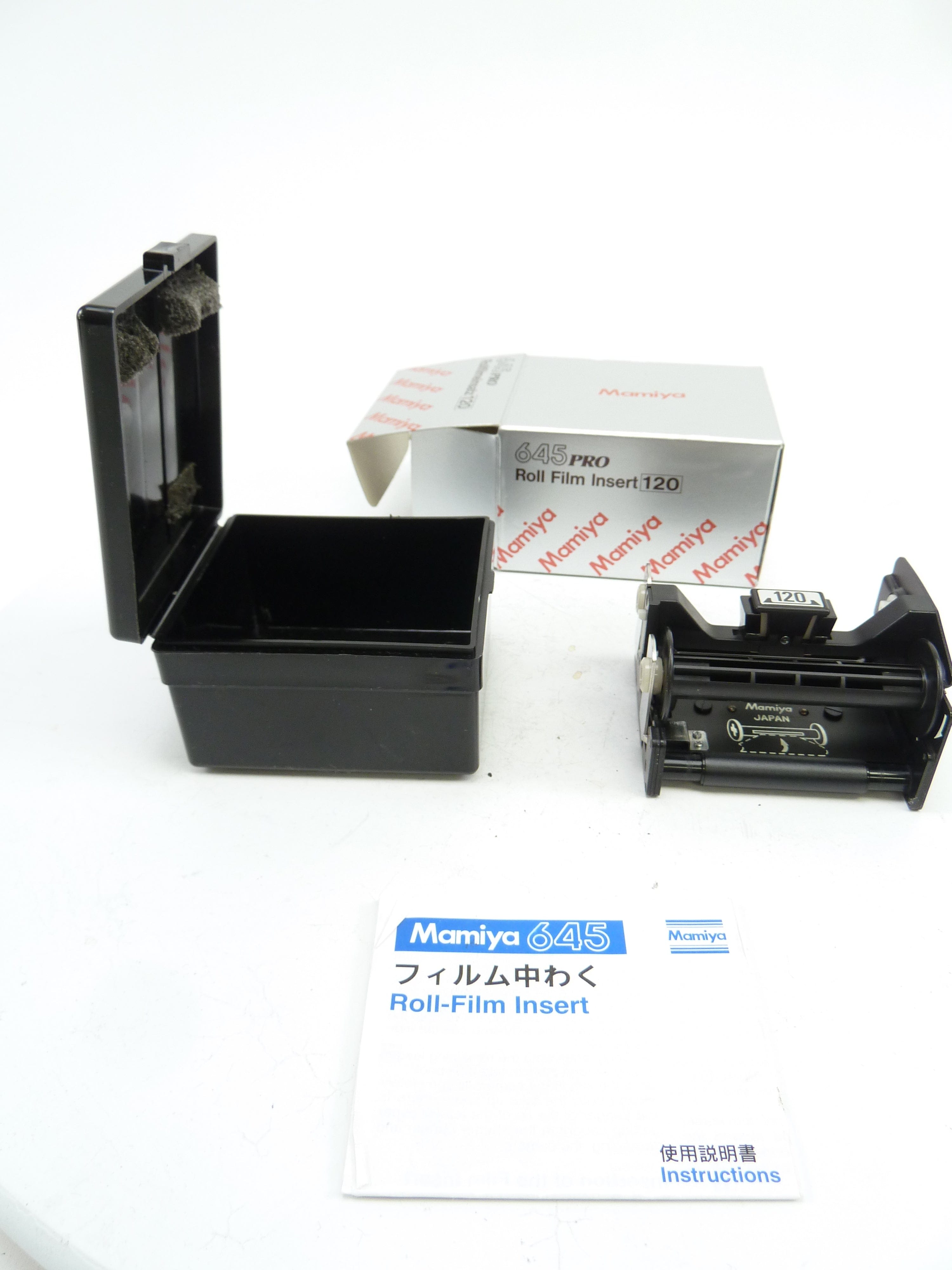 Boîte Et Mode D'emploi Mamiya 645 Pour Appareil Photo Argentique – Occasion