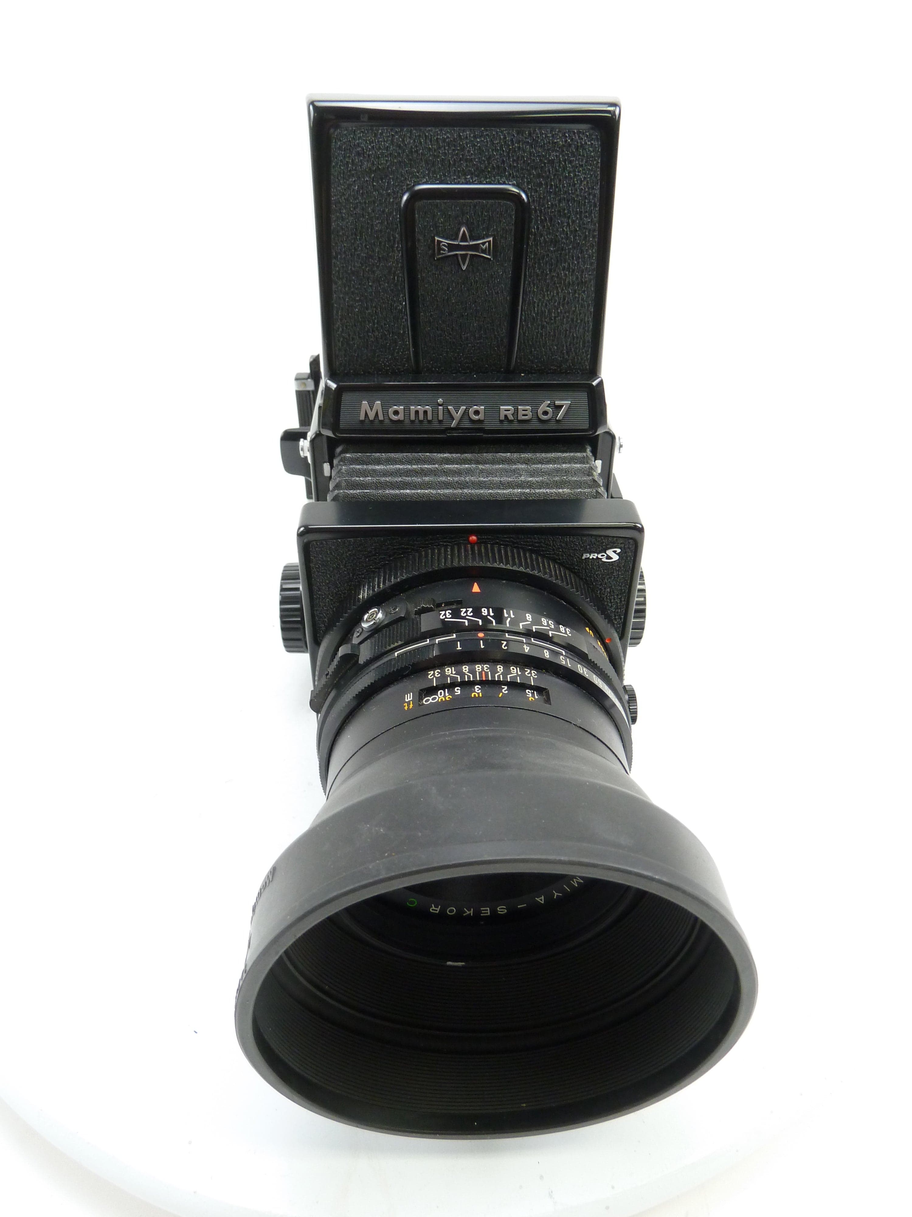 Mamiya RB67 Pro S Kit with 90MM F3.8 C Lens, 120 Pro S Back, and WLF –  Camera Exchange