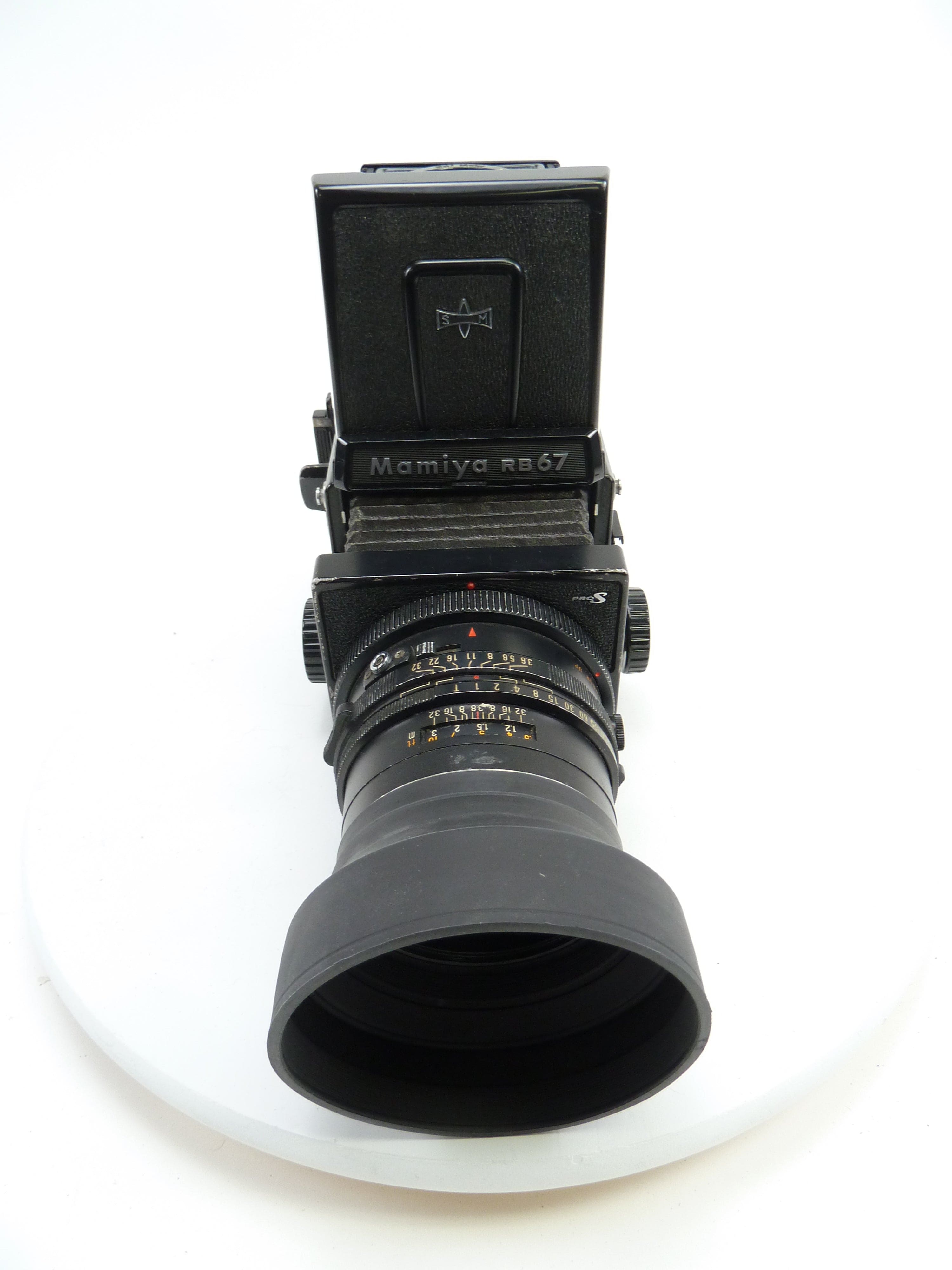 フィルムカメラ Mamiya RB67 Pro S 90mm f3.8 120 FilmBack フィルムカメラ Mamiya RB67 Pro S 90mm f3.8 120 FilmBack Mamiya