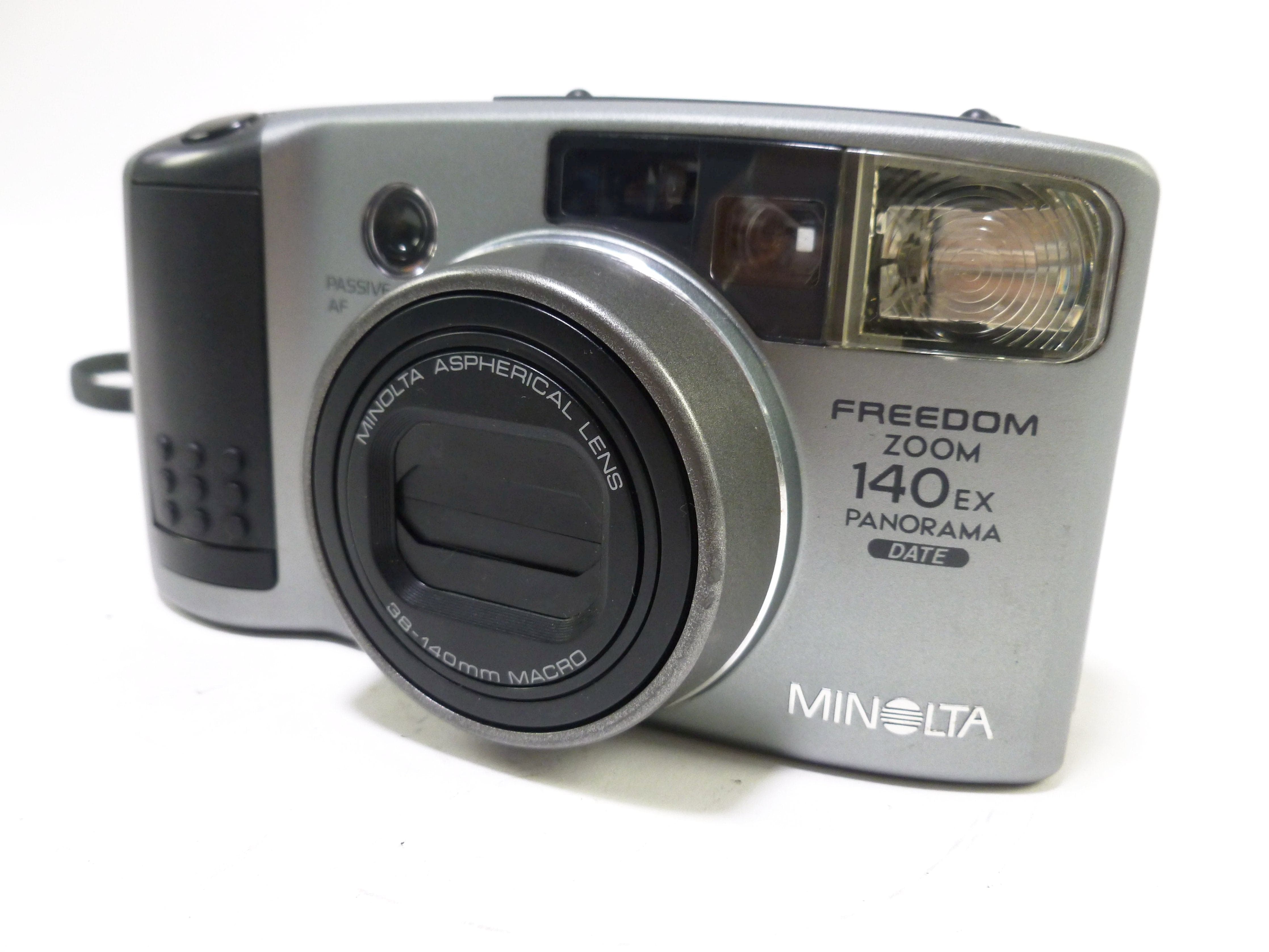 Minolta 140EX Freedom Zoom Panorama Date 35mm Point and Shoot Camera