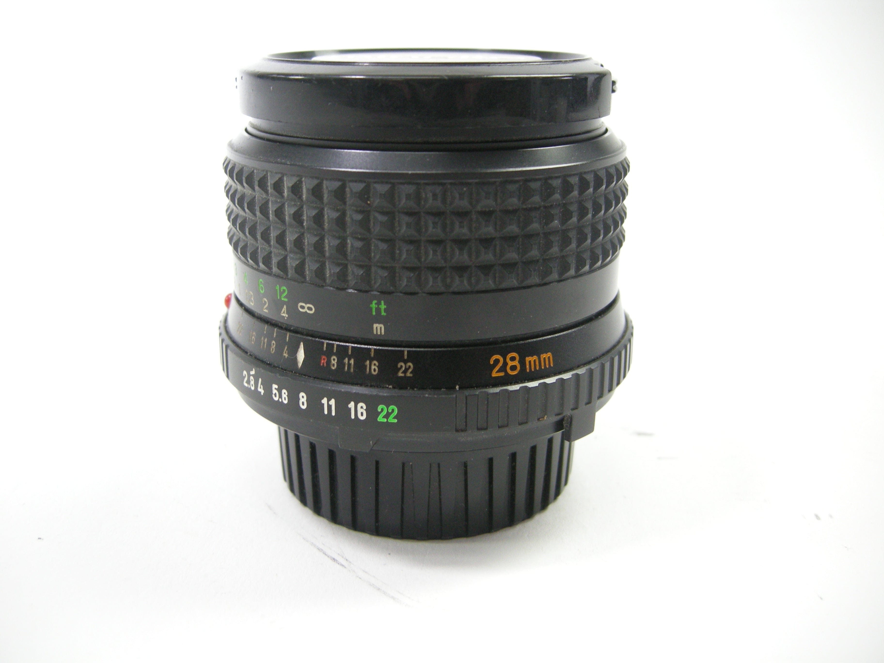 Objectif Minolta MD Rokkor 35mm F/2,8 – Grand Angle – Monture MD – Occasion