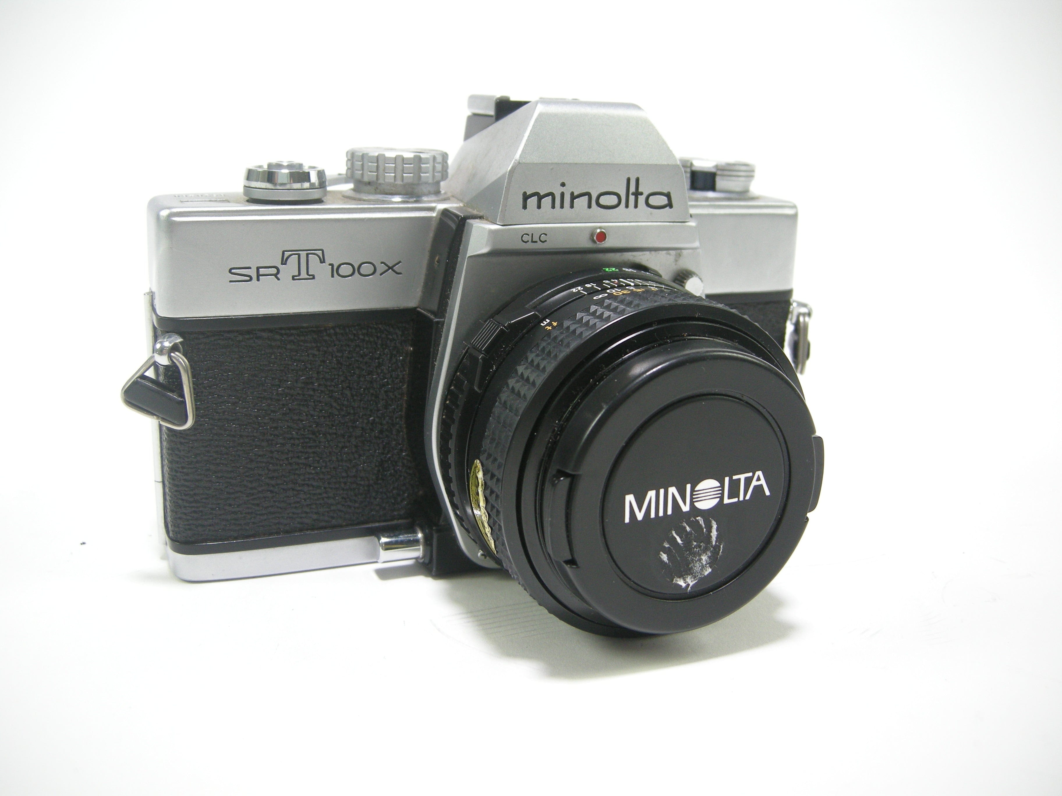 Minolta SRT100x 35mm SLR camera w/MD 50mm f2 Camera Exchange