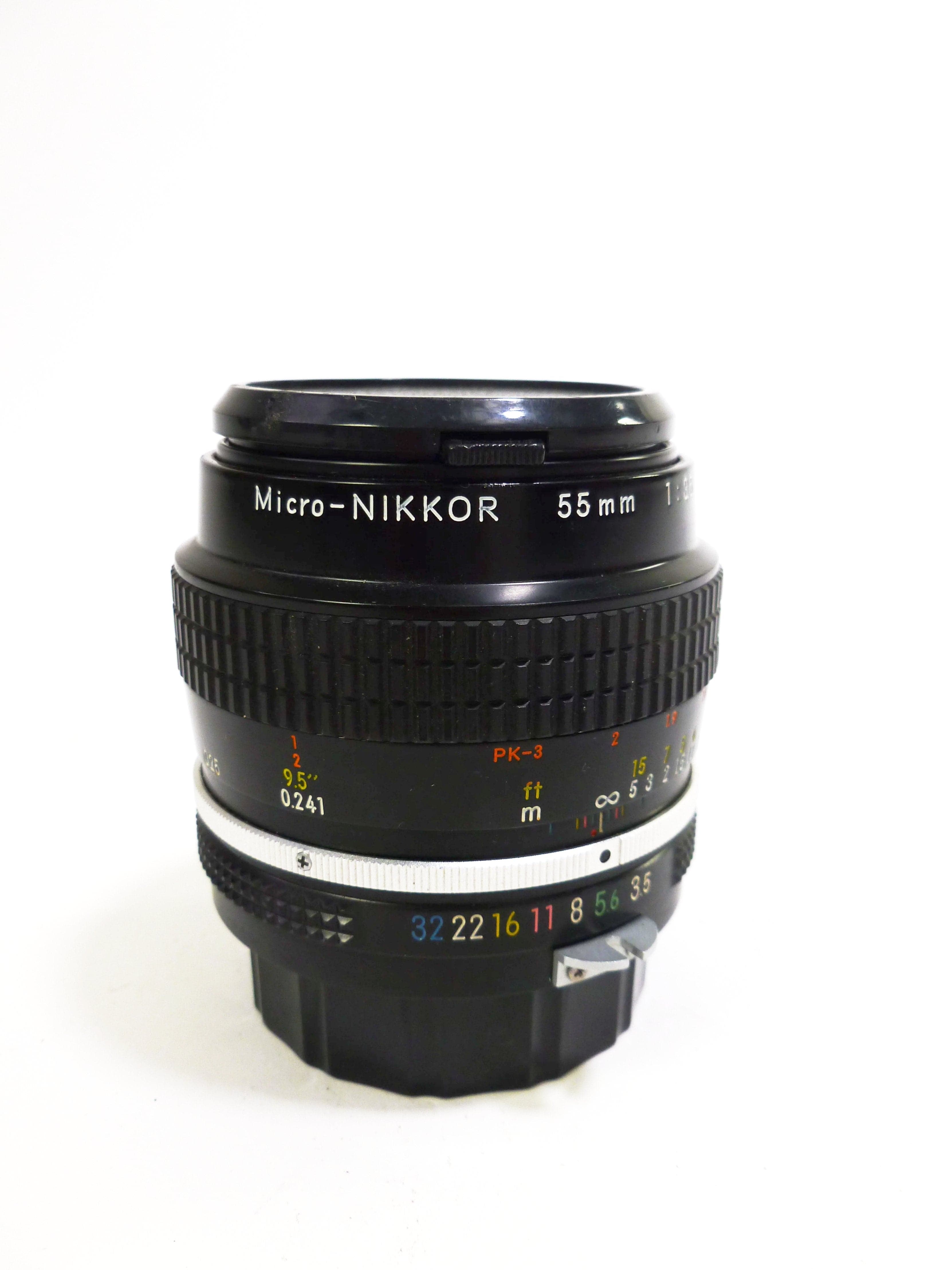 Nikon 55mm f/3.5 MicroNikkor NonAi Lens Camera Exchange