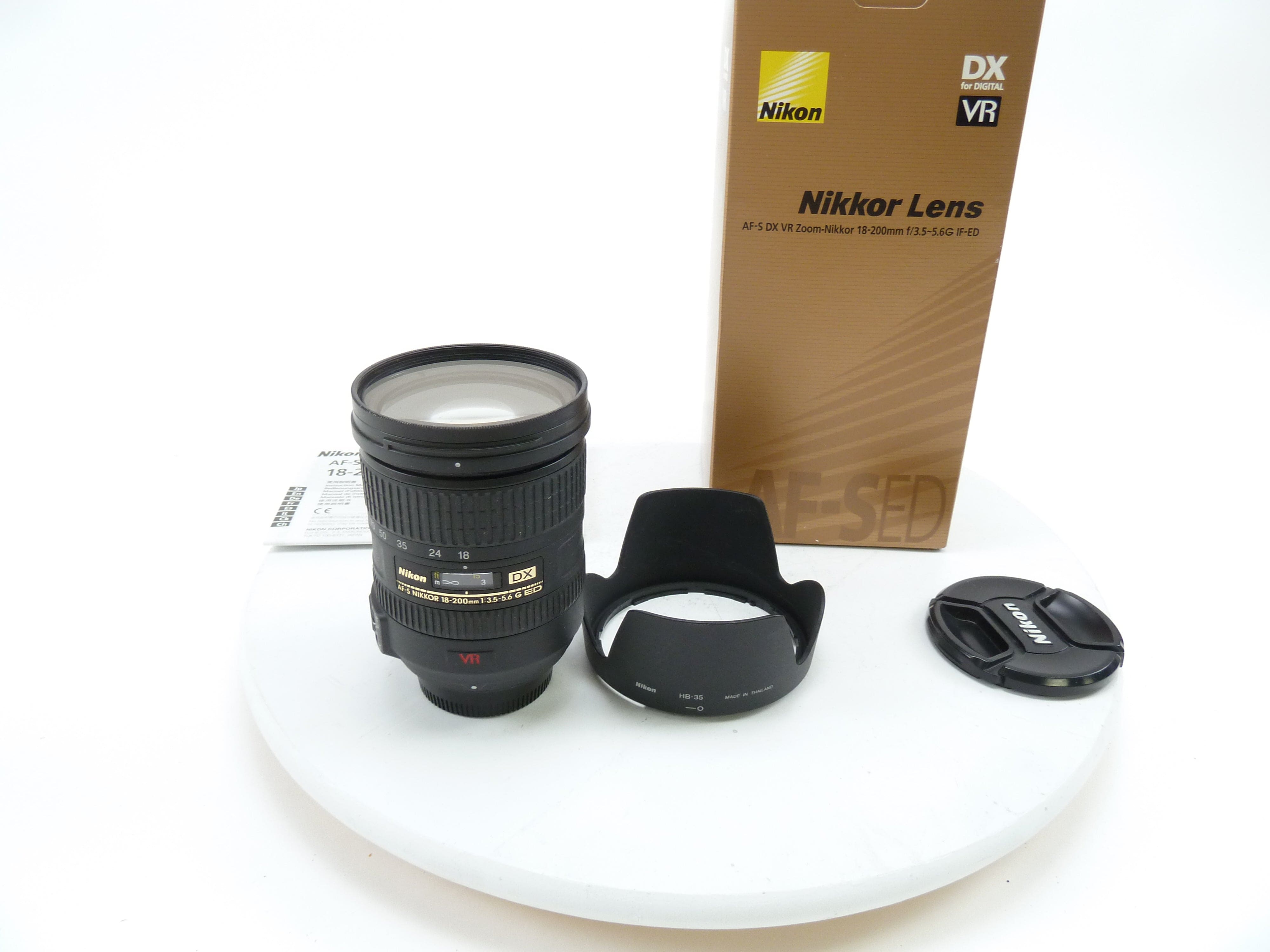 Nikon AF-S 18-200MM F3.5-5.6 DX VR G IF ED, US Model – Camera Exchange