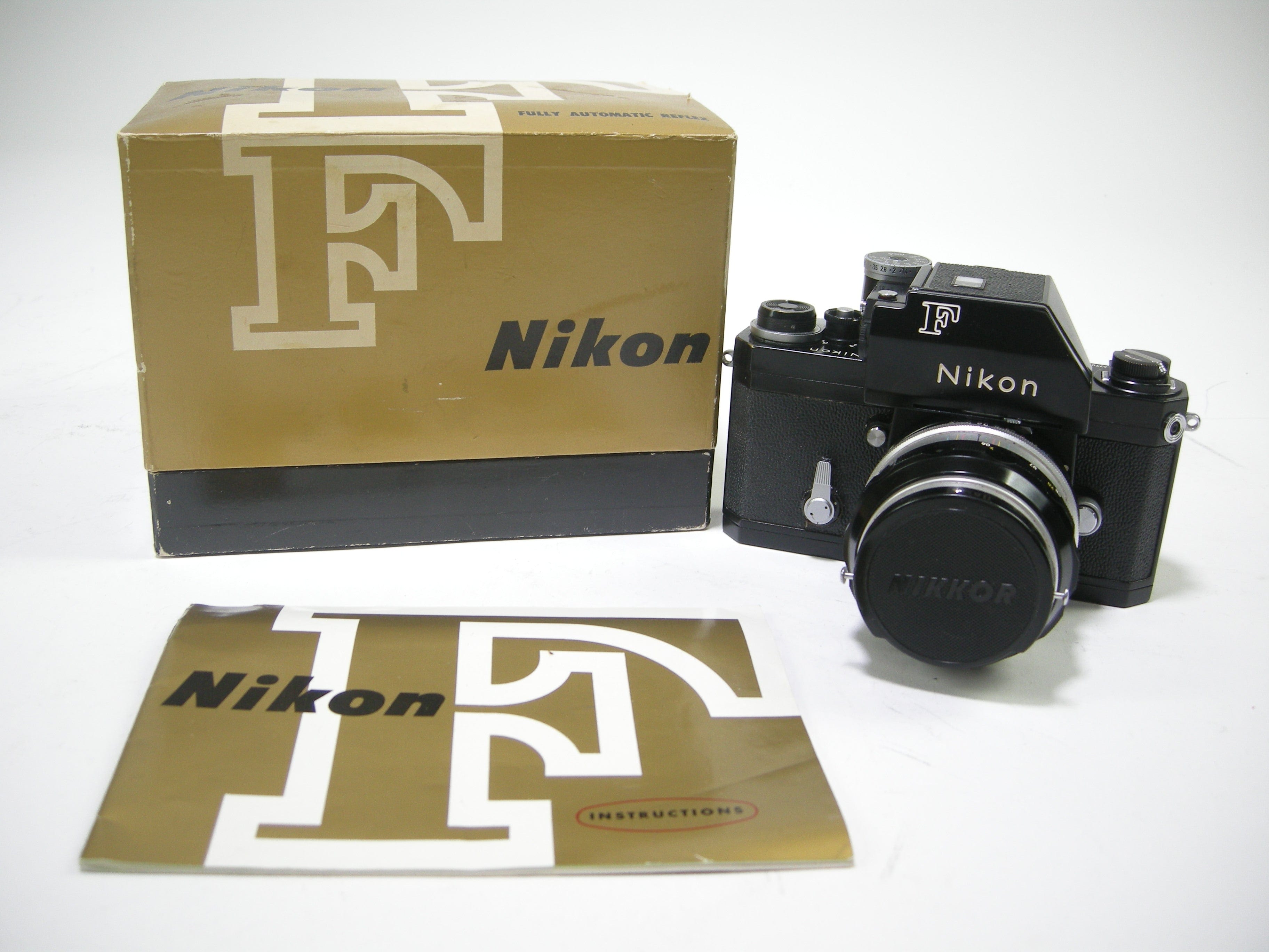 Nikon F 35mm SLR W 50mm F1 4 Nikkor S Auto Lens Camera Exchange nikon-f-35mm-slr-w-50mm-f1-4-nikkor-s-auto-lens-camera-exchange