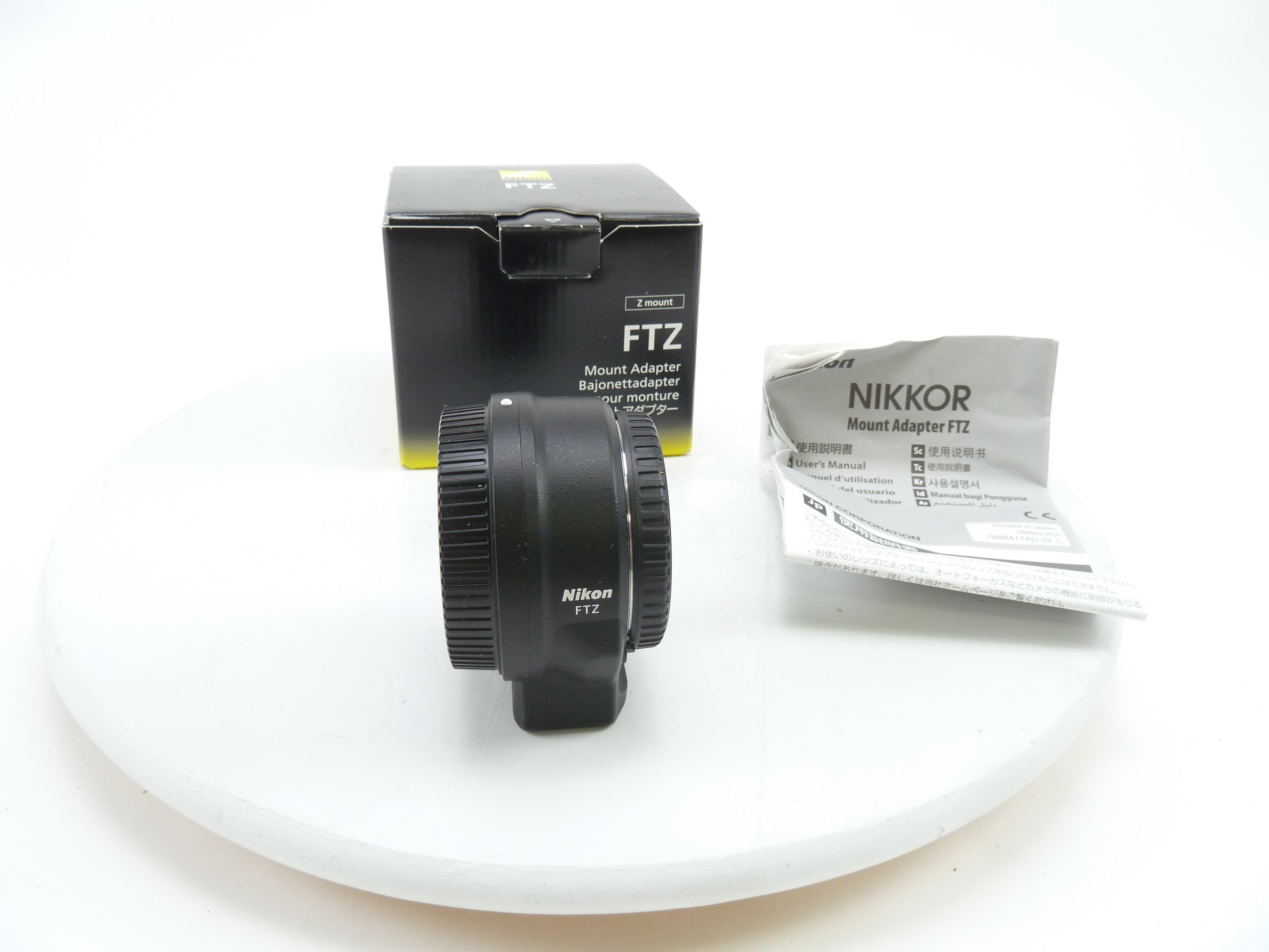 爆買い【2，000円OFF】Nikon マウントアダプター FTZ（箱付き） レンズ(単焦点)