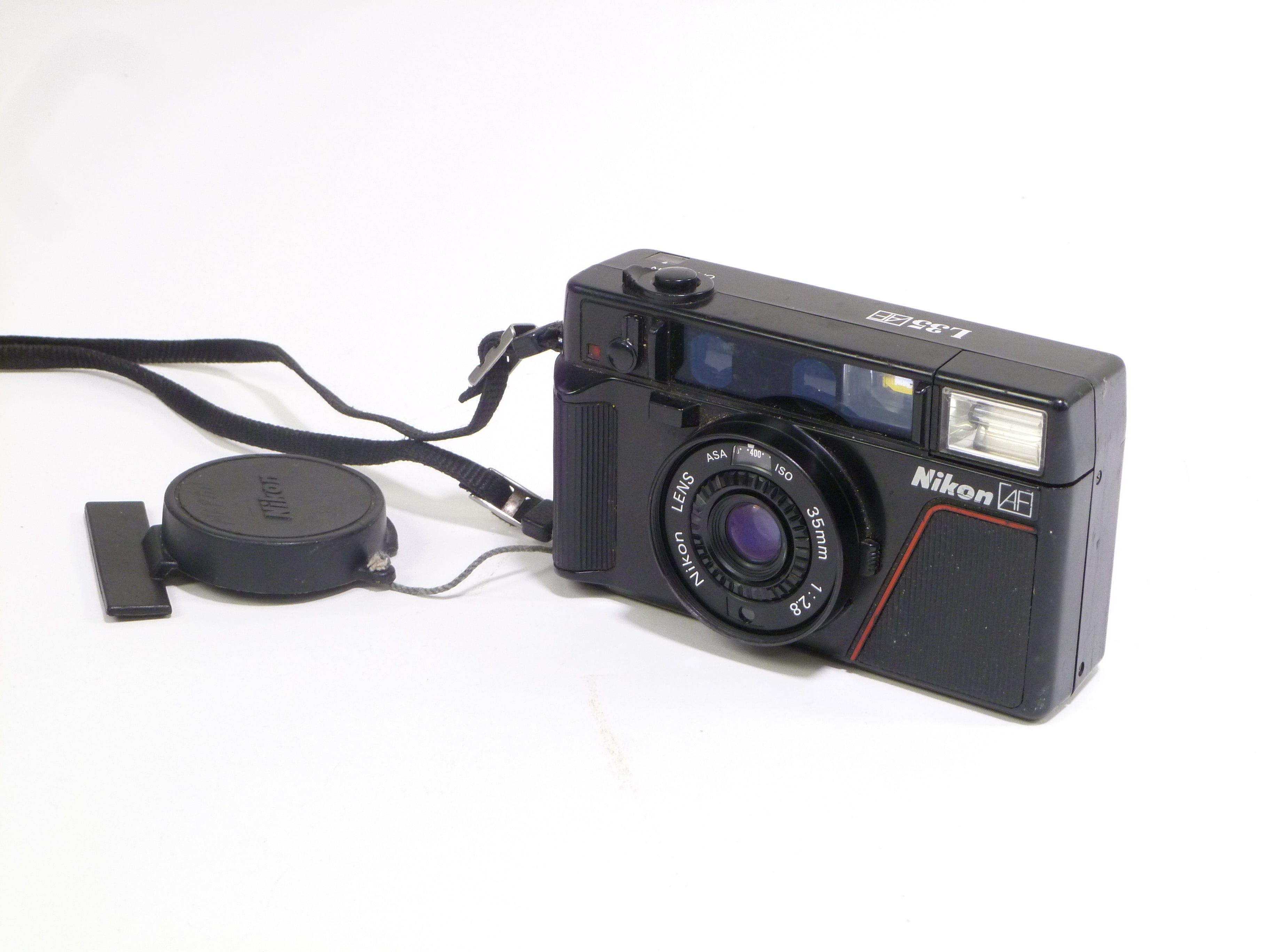 Nikon L35AF 35mm F2.8 - 35mm Point and Shoot Camera – Camera Exchange