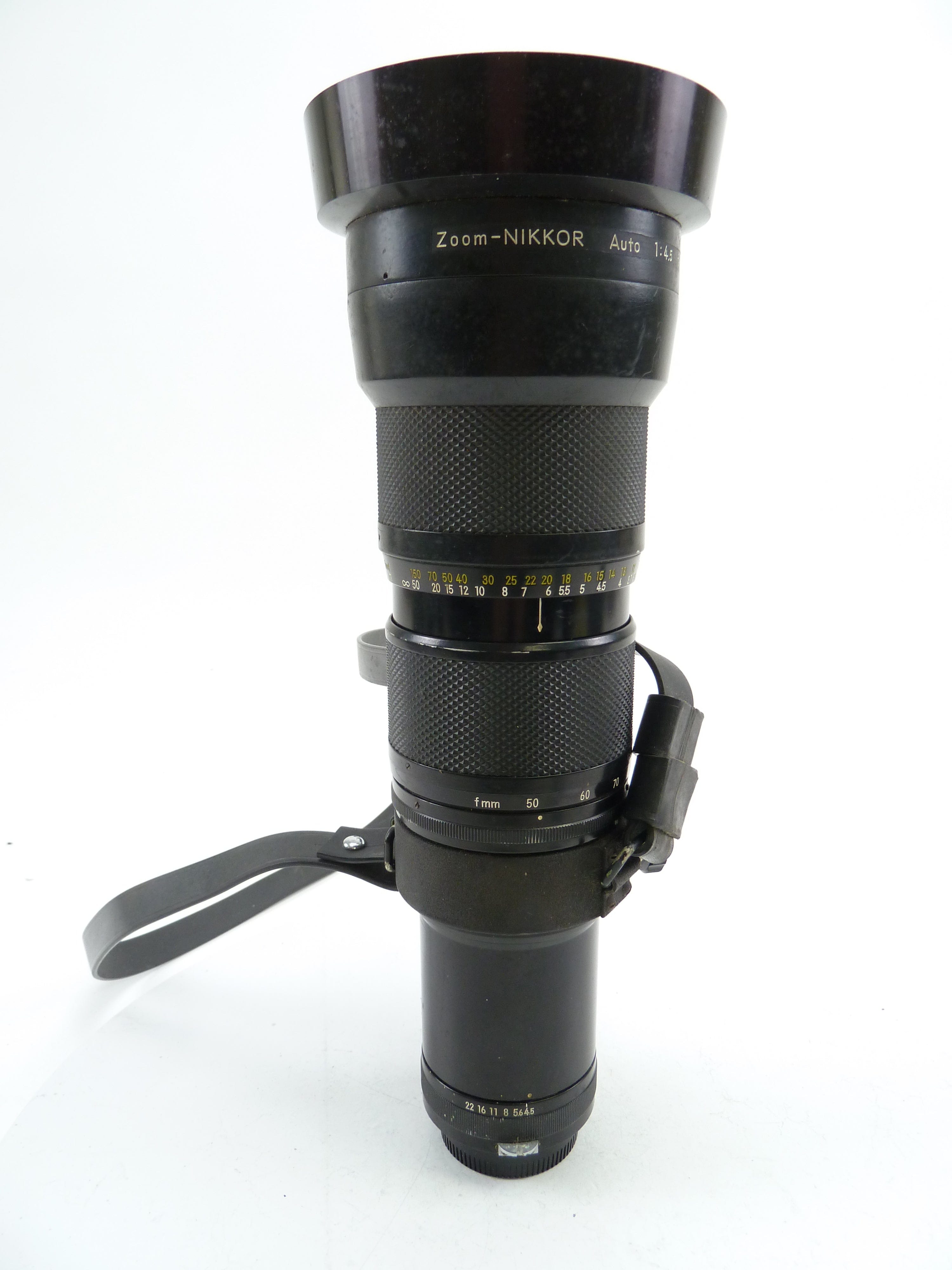 Nikon Nikkor 50-300MM F4.5 F Mount Lens being sold AS IS – Camera 