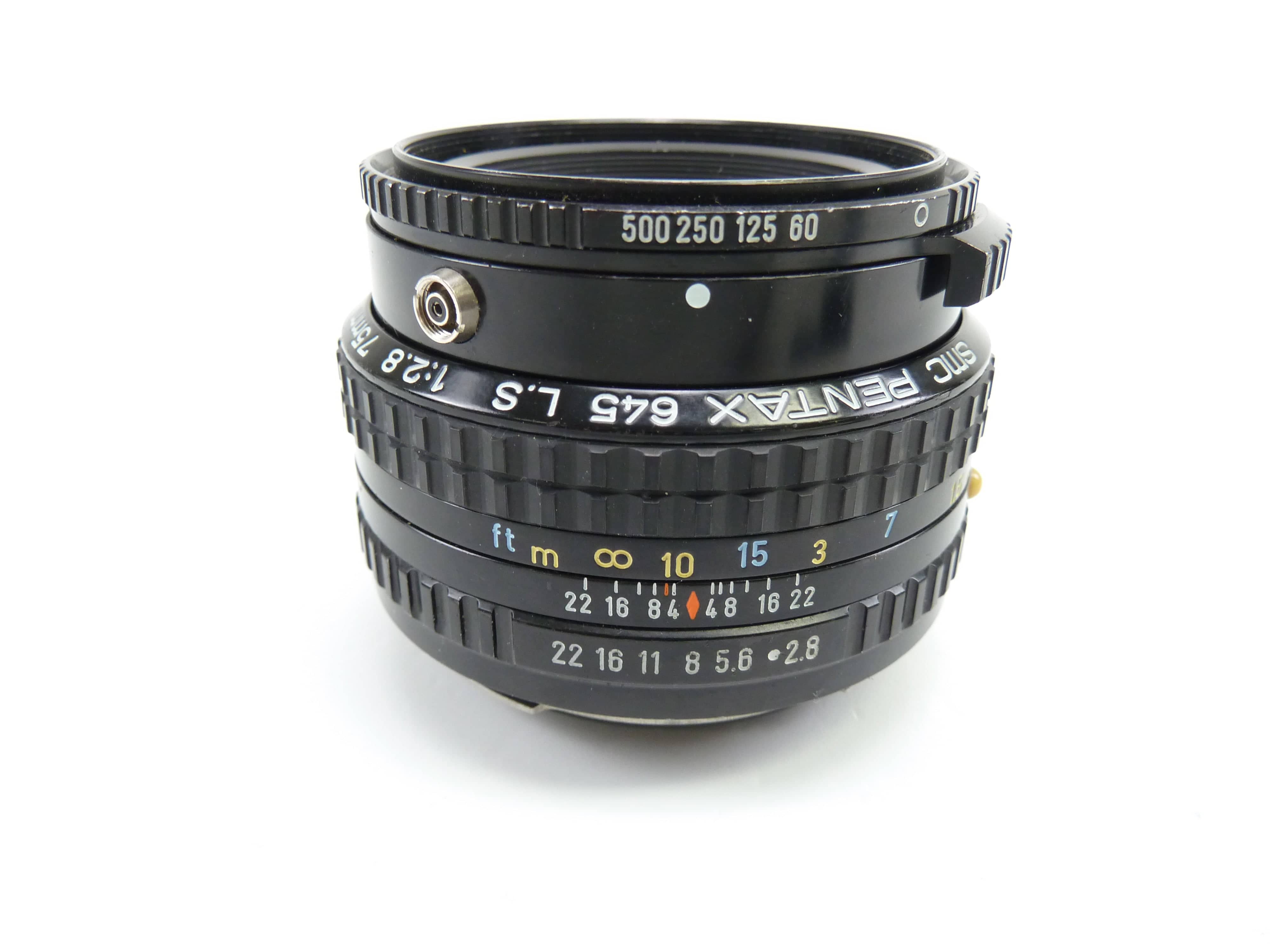 Pentax 645 75MM F2.8 Leaf Shutter Lens