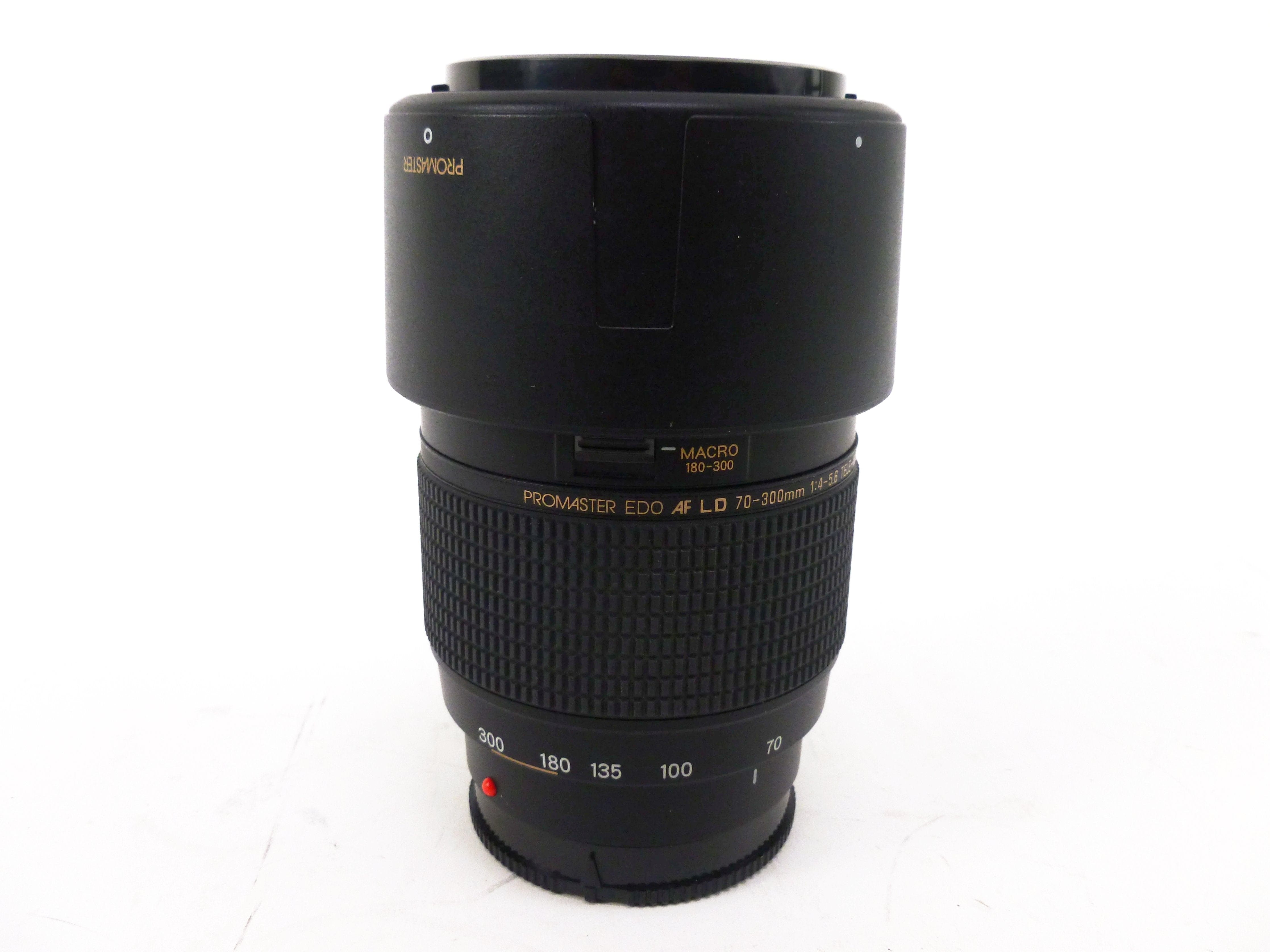 Objectif Promaster Digital EDO 55-200mm F/4-5.6 Pour Canon EF (occasion, Avec Accessoires)