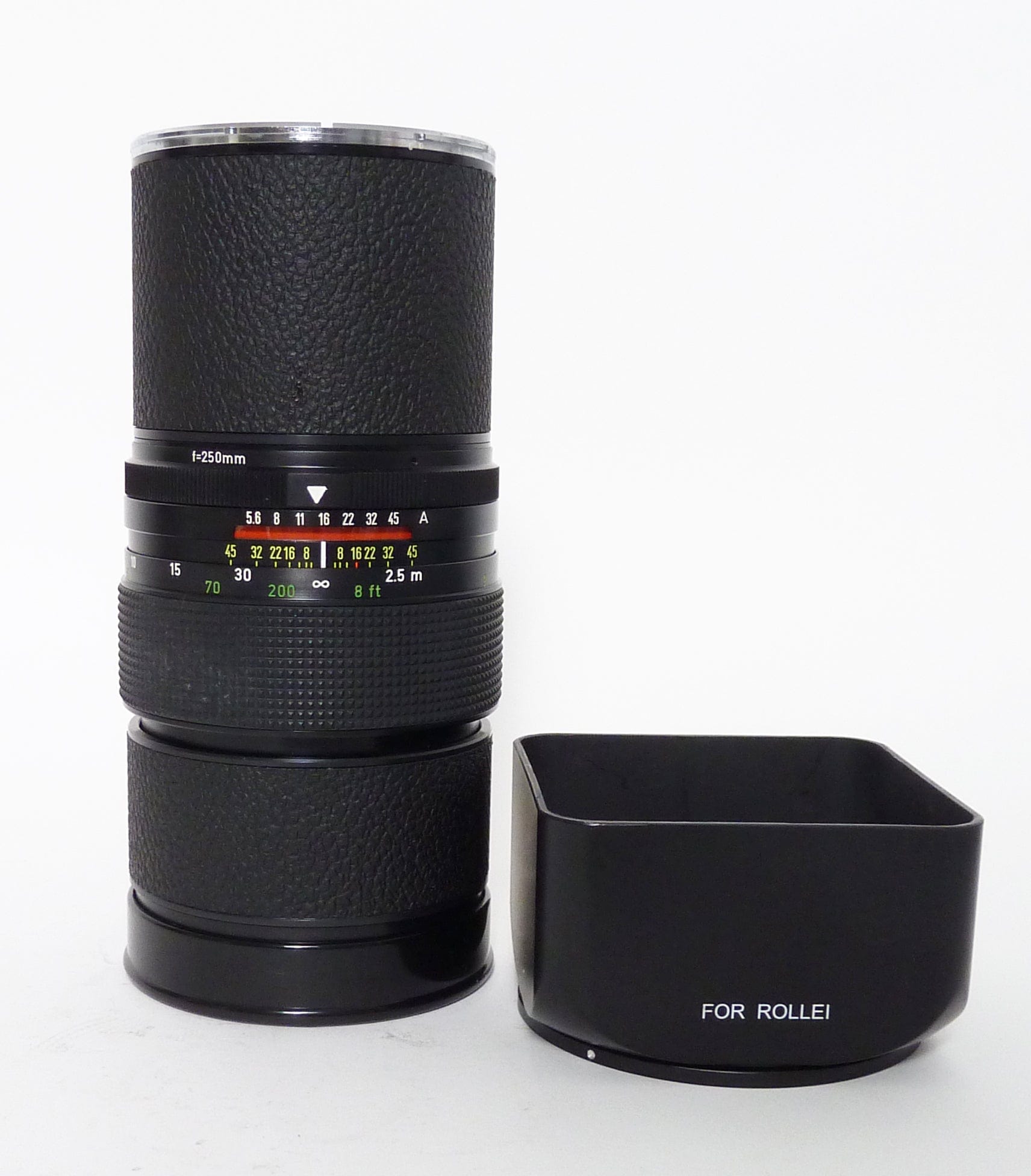 Rollei Sonnar 250mm f5.6 HFT Lens for 6x6 Rolleiflex Cameras