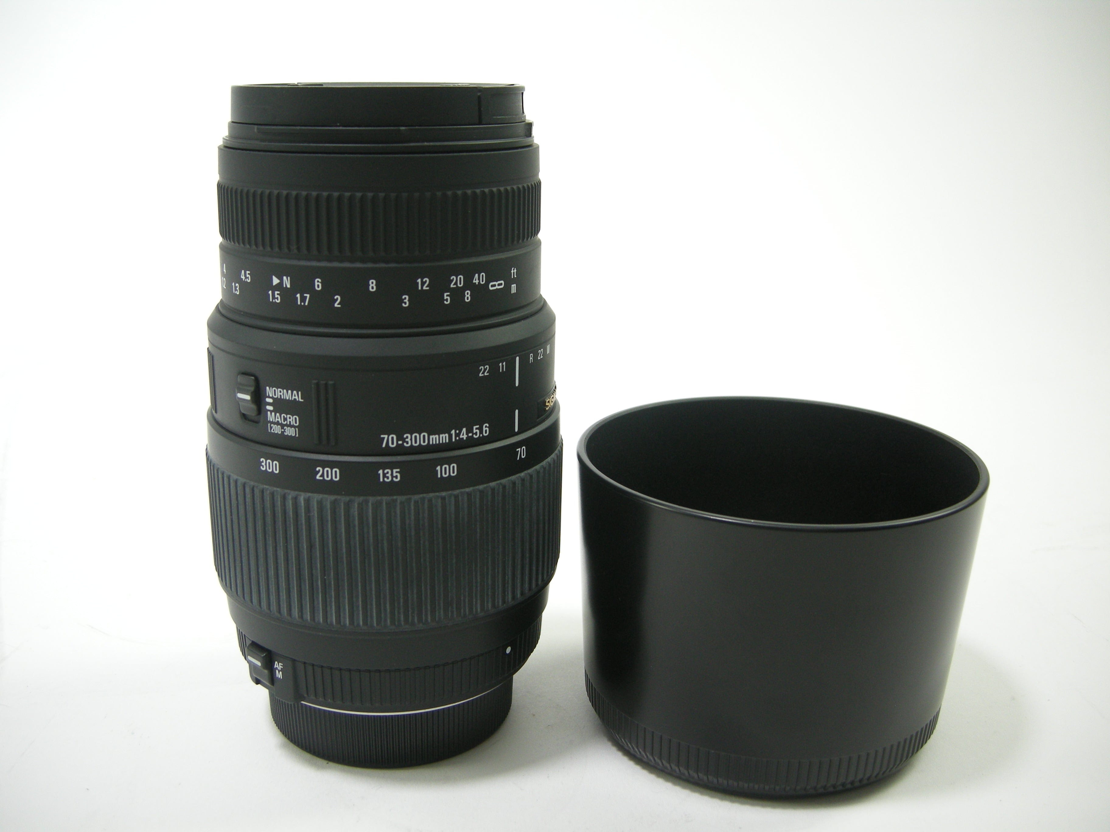 Sigma 70 300mm F 4 5.6 Dg Nikon Sigma 70-300mm f4-5.6 DG Nikon Mount – Camera Exchange