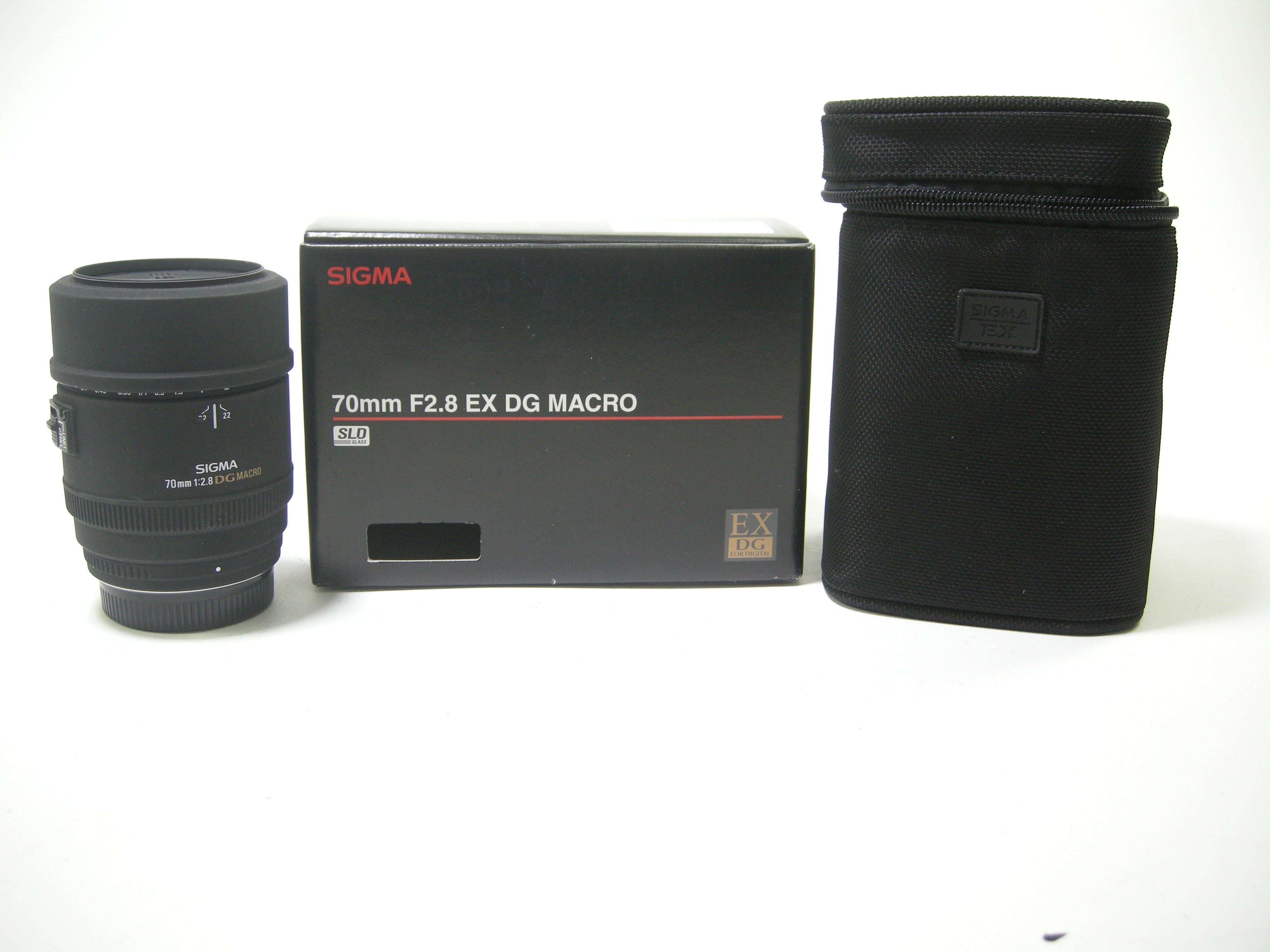 Sigma DG Macro 70mm F2.8 Pentax K mt.
